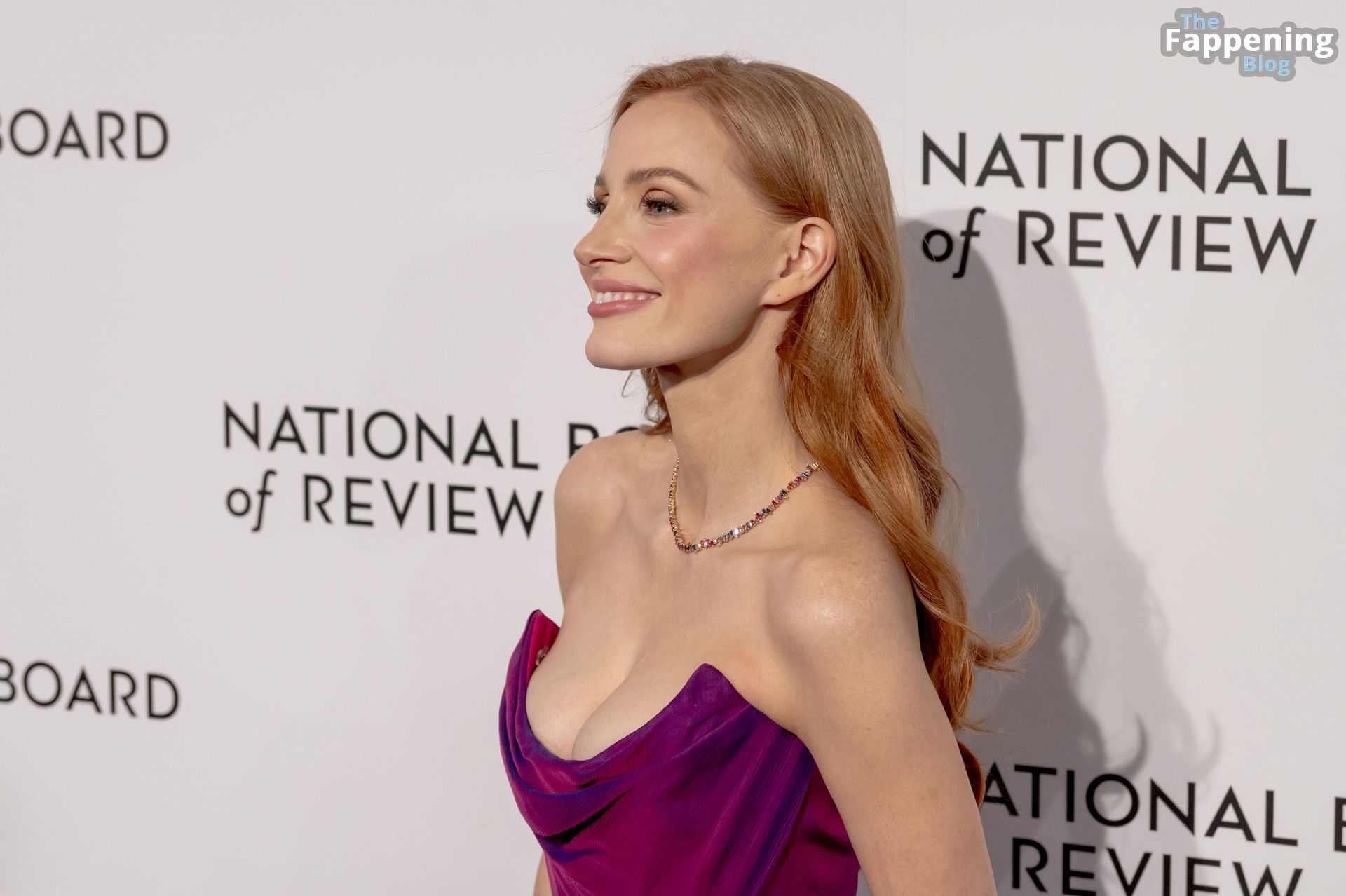 Jessica Chastain Stuns With Her Cleavage at The National Board Of Review Gala (113 Photos)