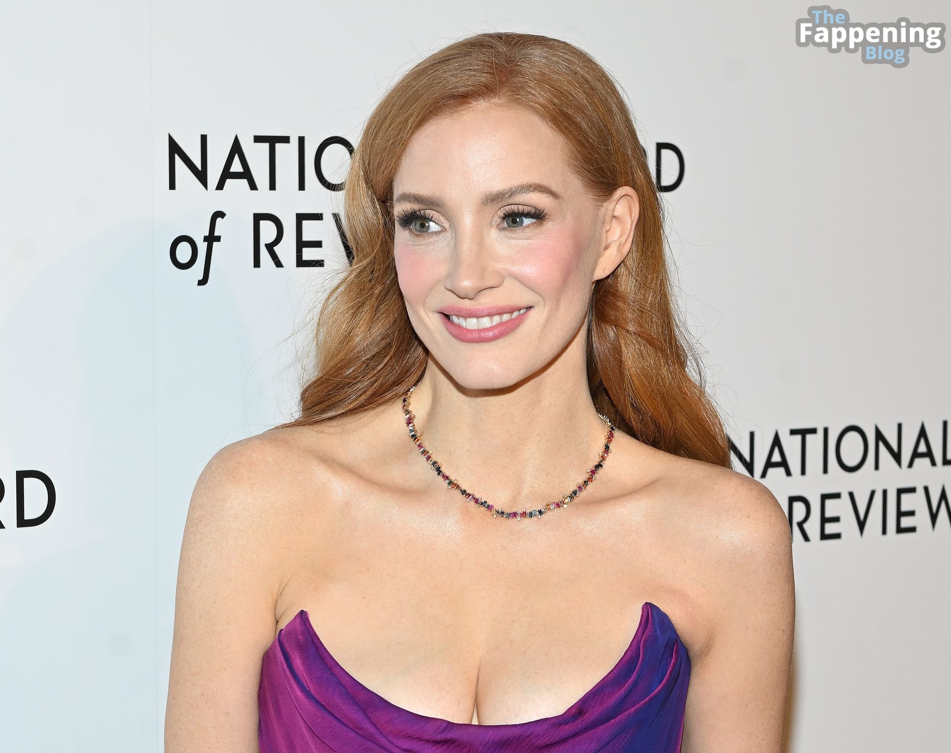 Jessica Chastain Stuns With Her Cleavage at The National Board Of Review Gala (113 Photos)