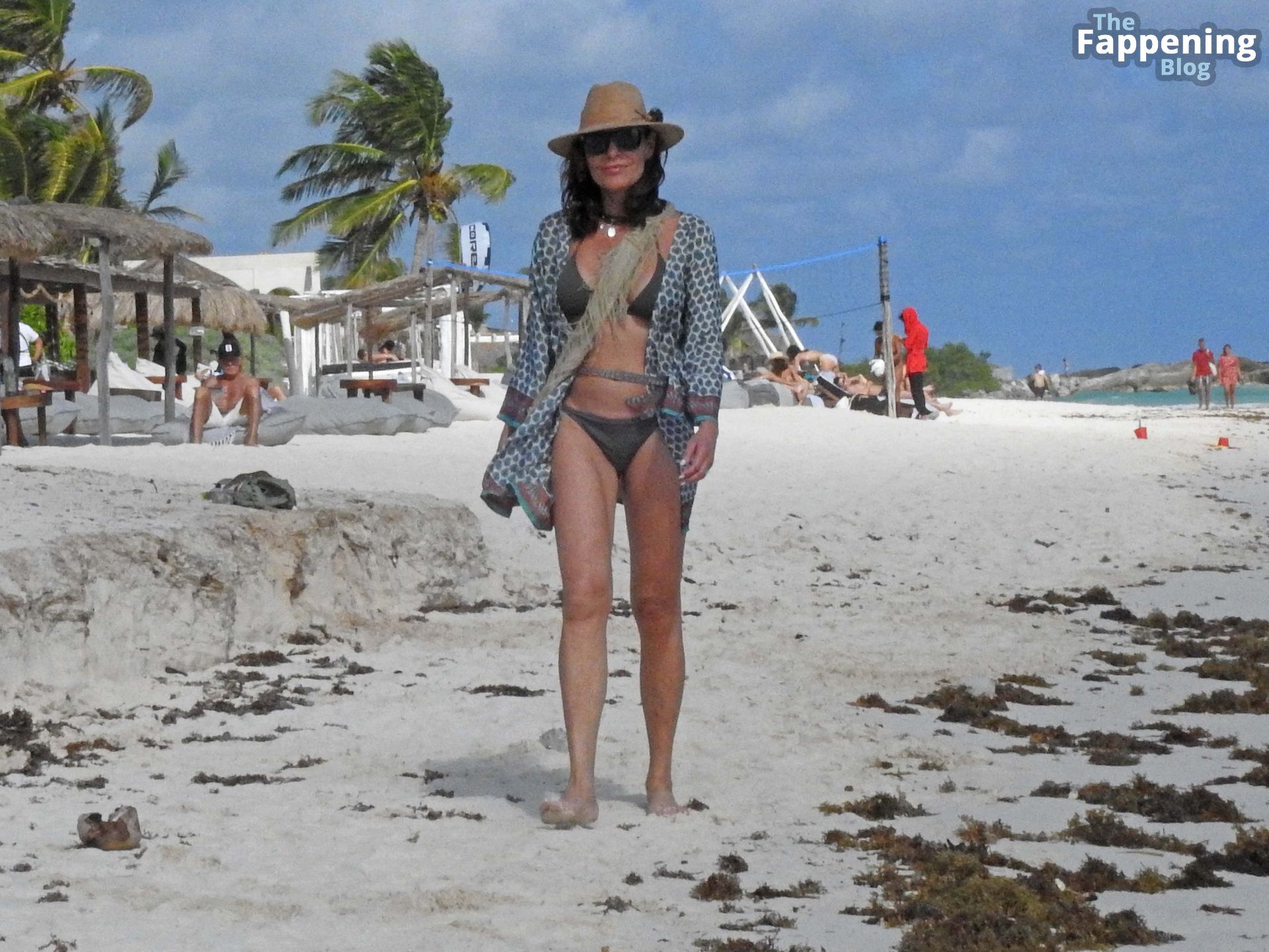 Luann de Lesseps Shows Off Her Sexy Bikini Body on the Beach in Tulum (40 Photos)