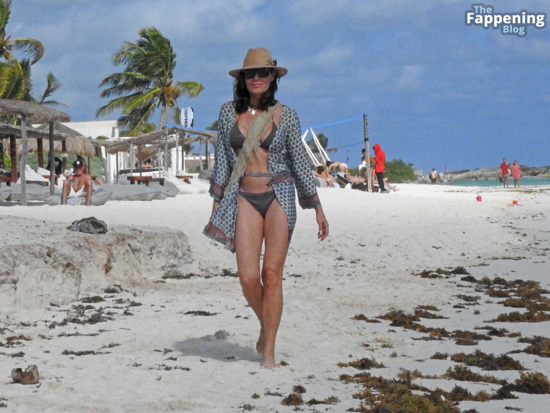 Luann de Lesseps Shows Off Her Sexy Bikini Body on the Beach in Tulum (40 Photos)