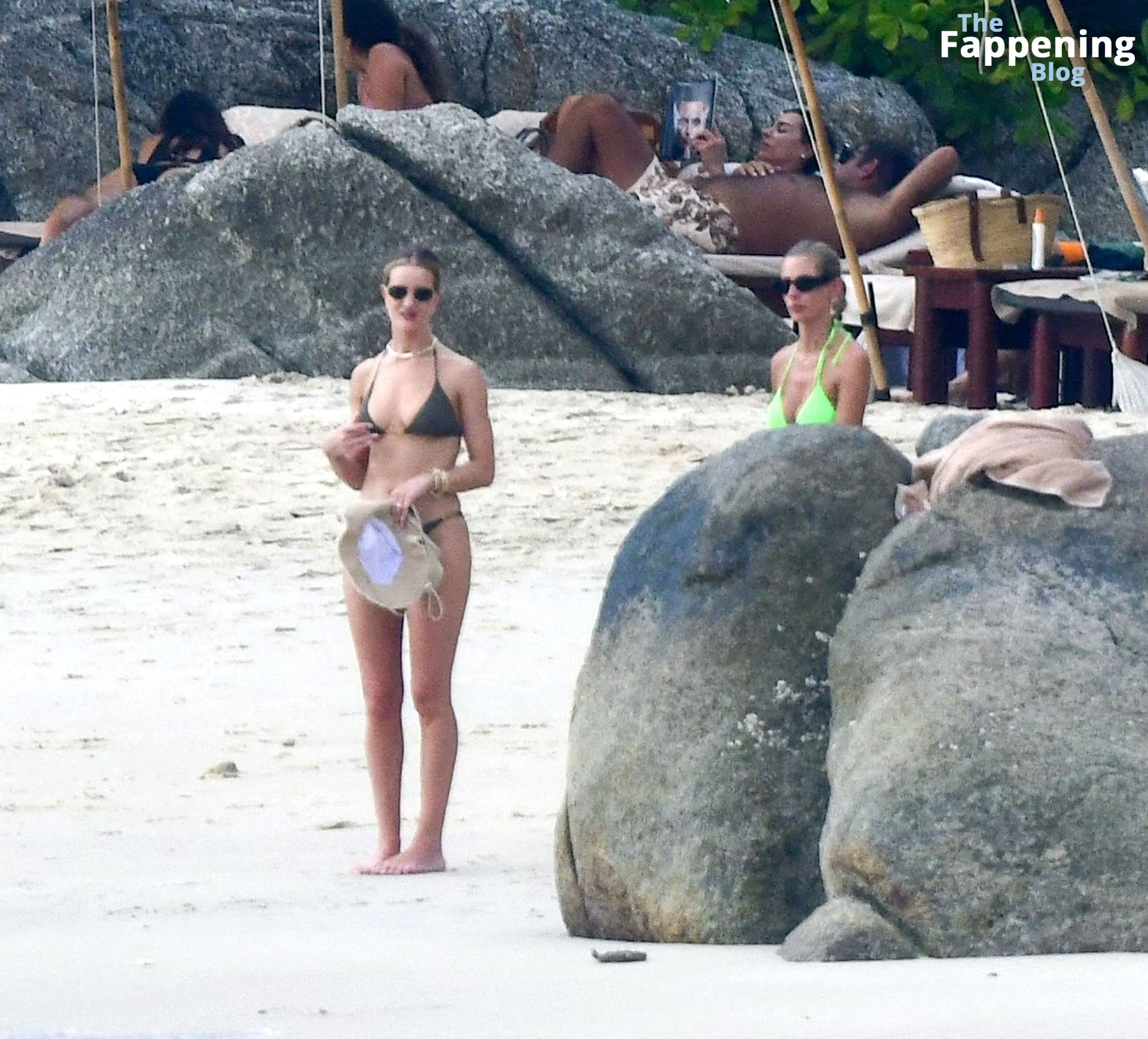 Rosie Huntington-Whiteley Shows Off Her Stunning Figure Wearing a Tiny Bikini (38 Photos)