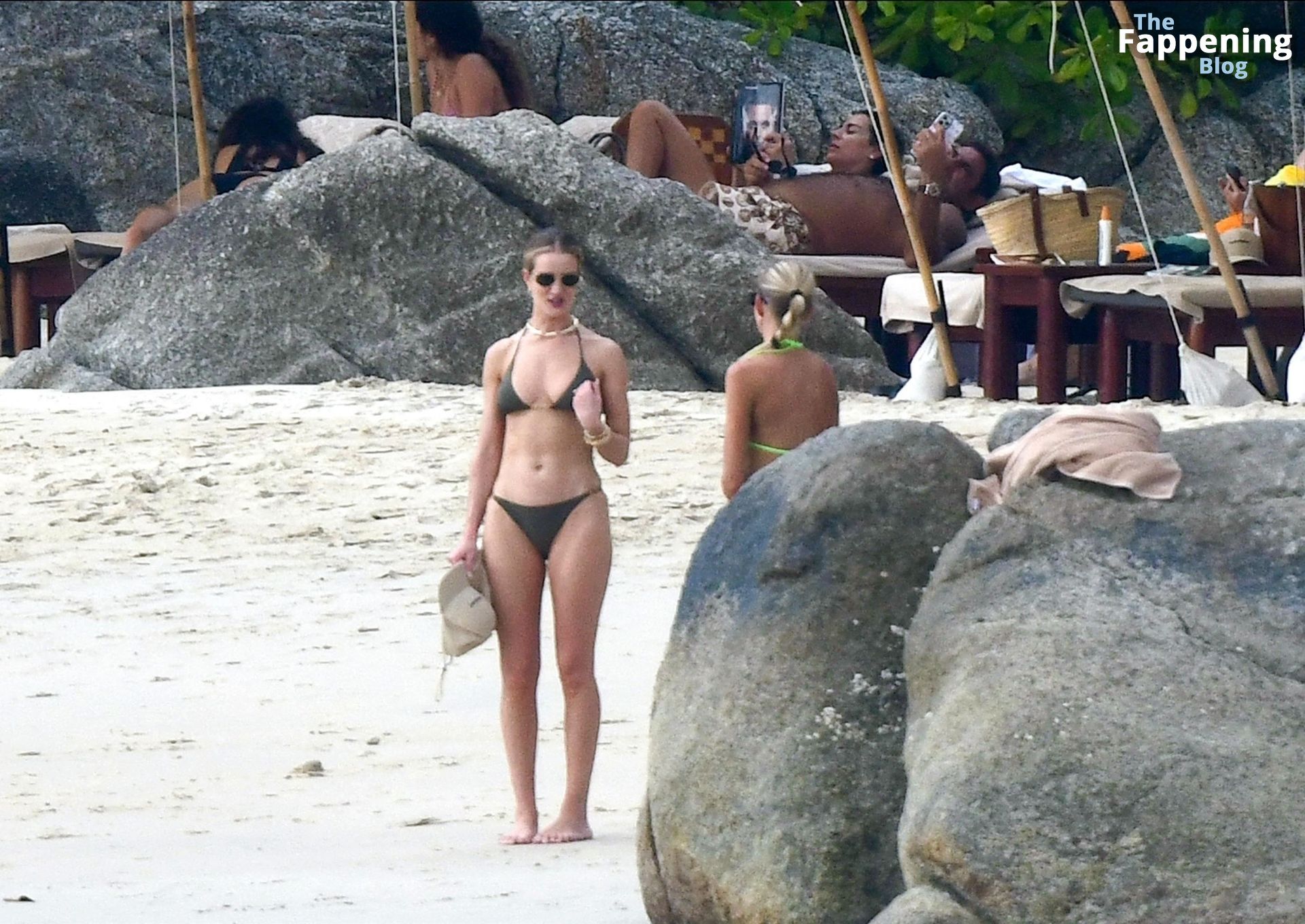 Rosie Huntington-Whiteley Shows Off Her Stunning Figure Wearing a Tiny Bikini (38 Photos)
