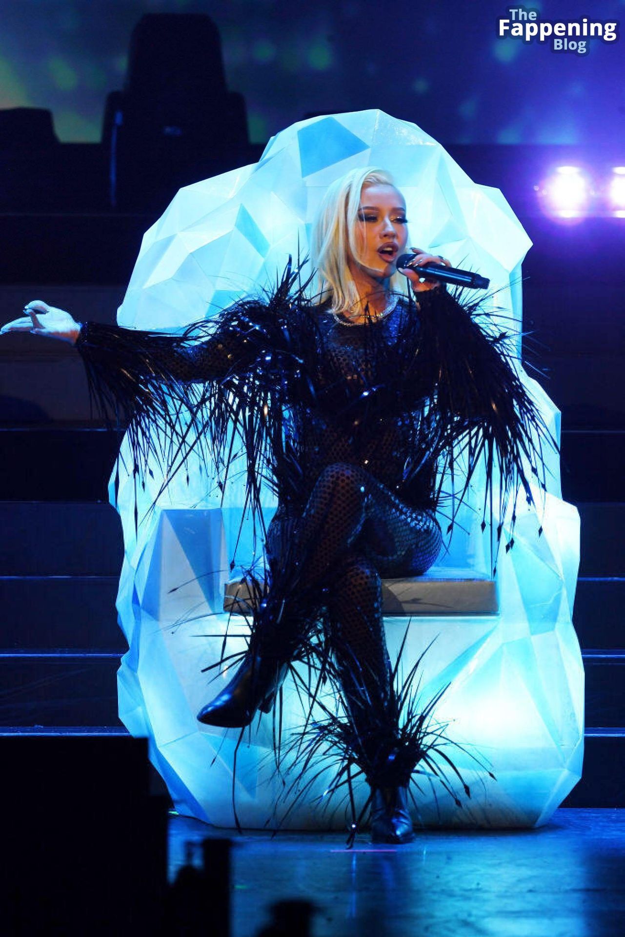 Christina Aguilera Looks Stunning in Vegas (24 Photos)