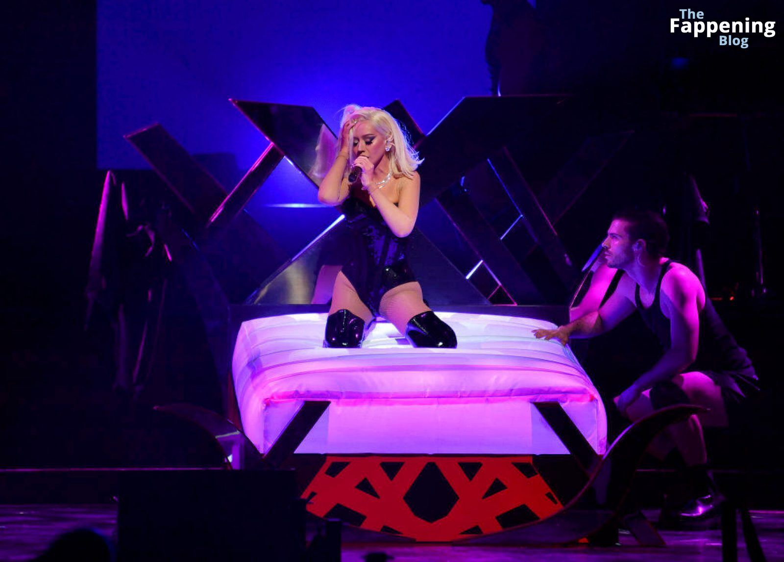 Christina Aguilera Looks Stunning in Vegas (24 Photos)