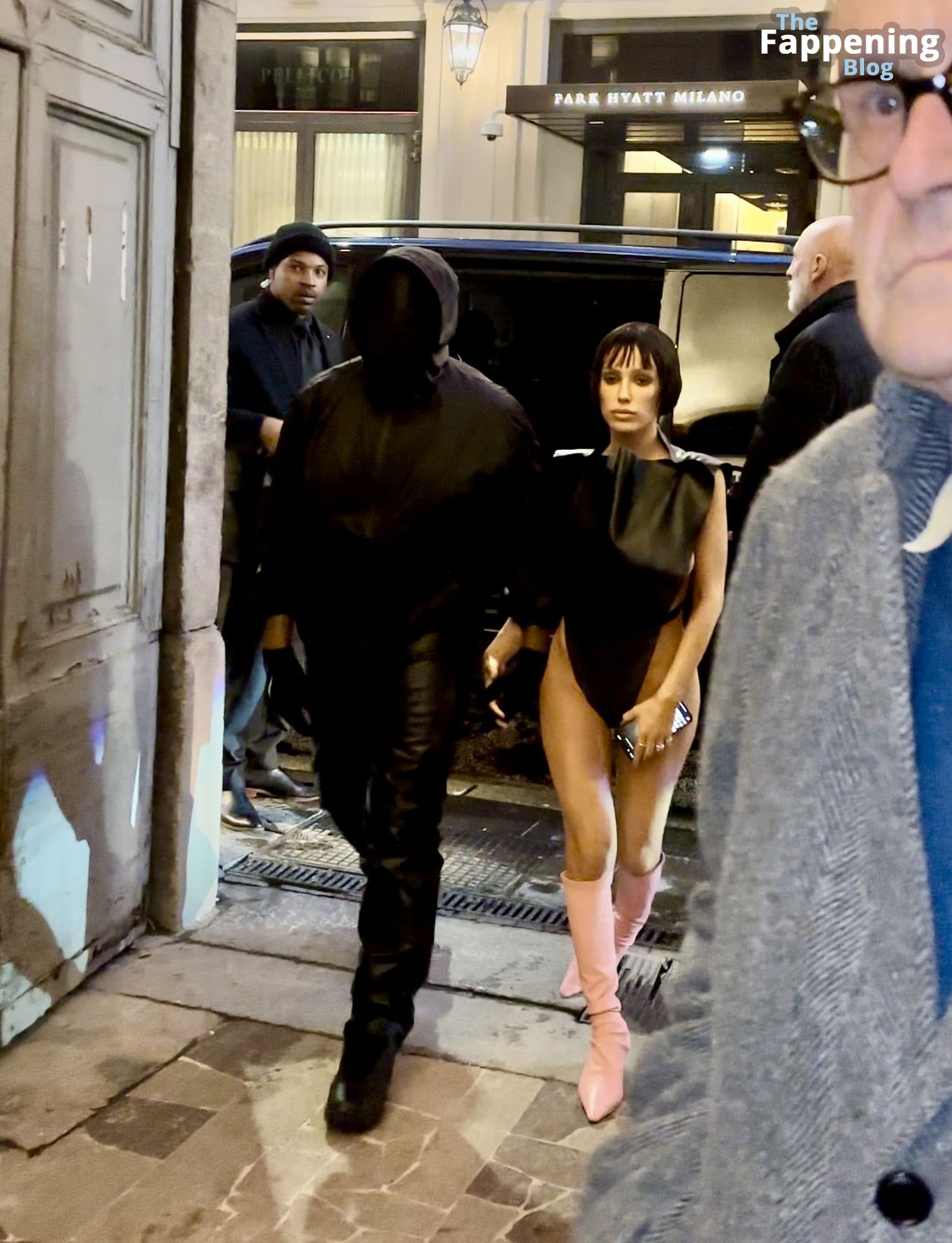 Bianca Censori Flaunts Her Boobs in Milan (150 Photos)