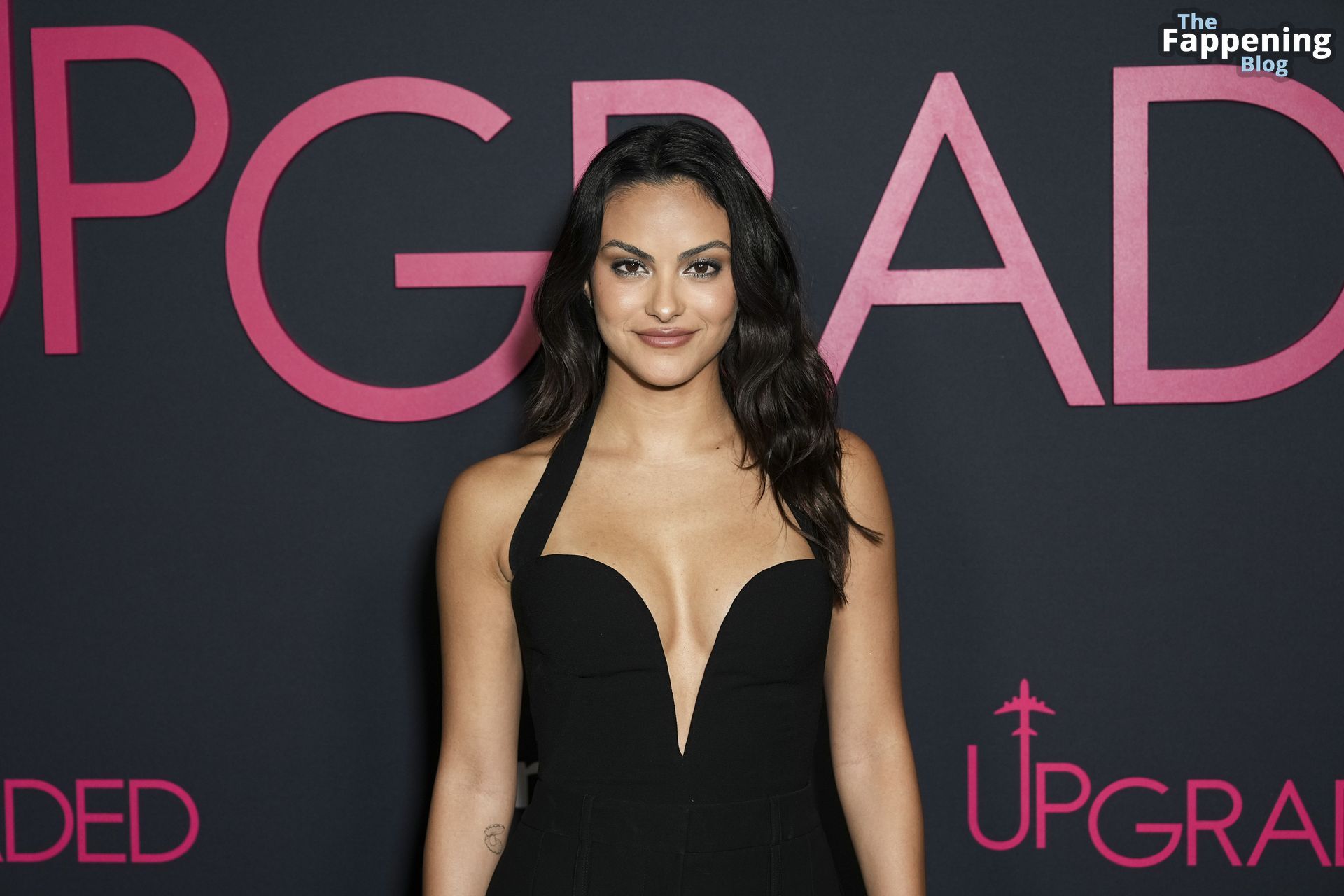 Camila Mendes Looks Hot in a Black Dress at the “Upgraded” Screening (37 Photos)