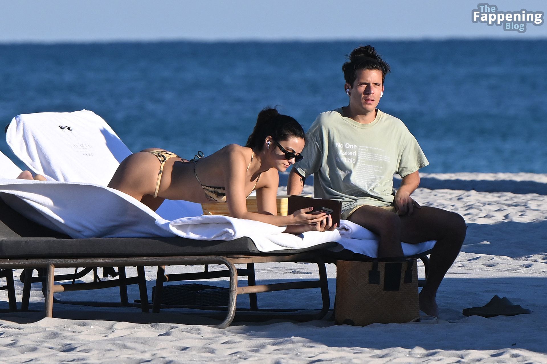 Camila Mendes Looks Amazing in a Bikini on the Beach in Miami (37 Photos)