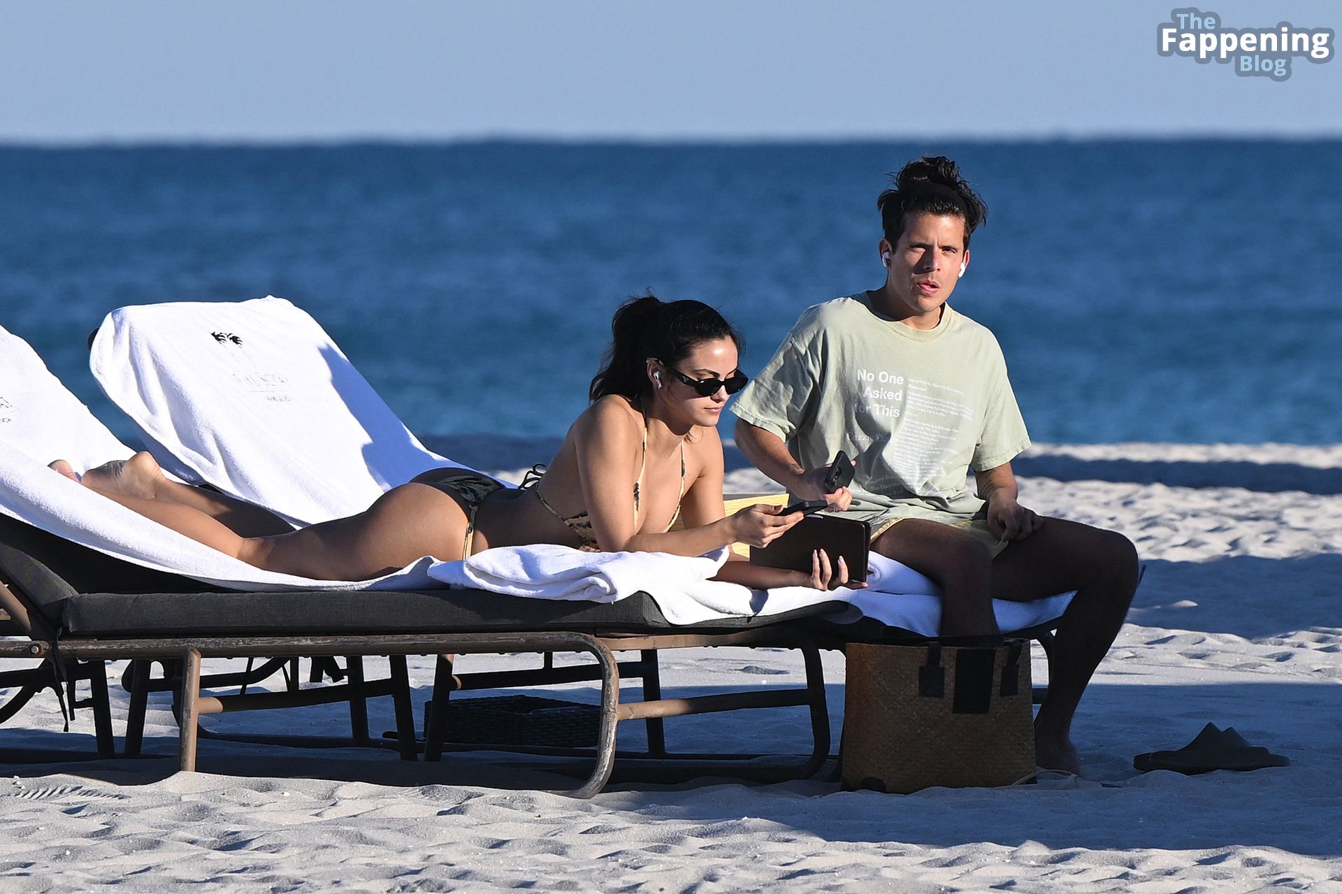 Camila Mendes Looks Amazing in a Bikini on the Beach in Miami (37 Photos)