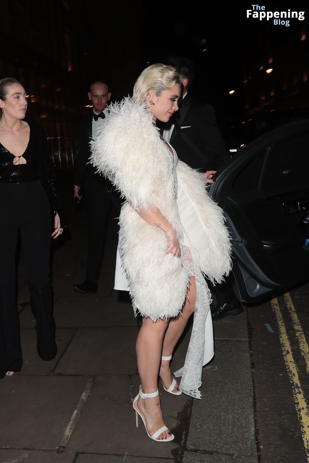Florence Pugh Flaunts Her Sexy Legs As She Leaves the Netflix BAFTA Afterparty (43 Photos)