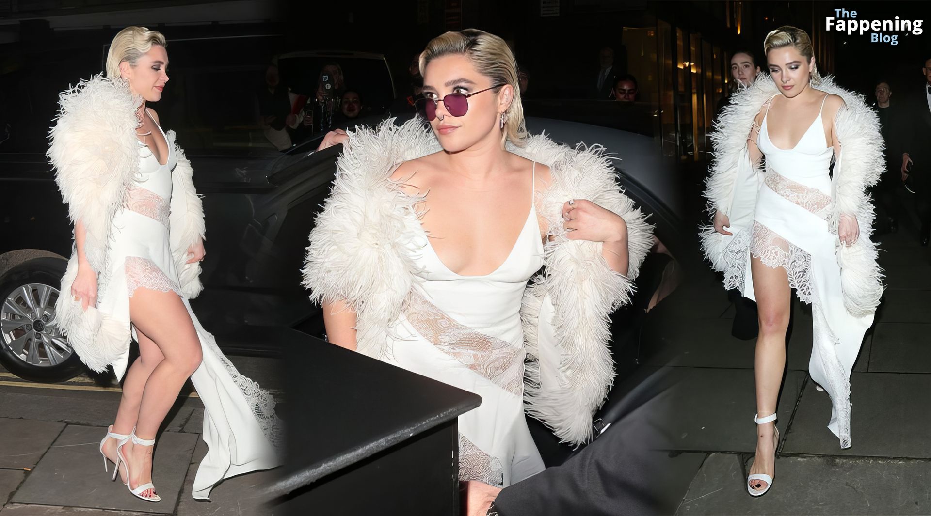Florence Pugh Flaunts Her Sexy Legs As She Leaves the Netflix BAFTA Afterparty (43 Photos)