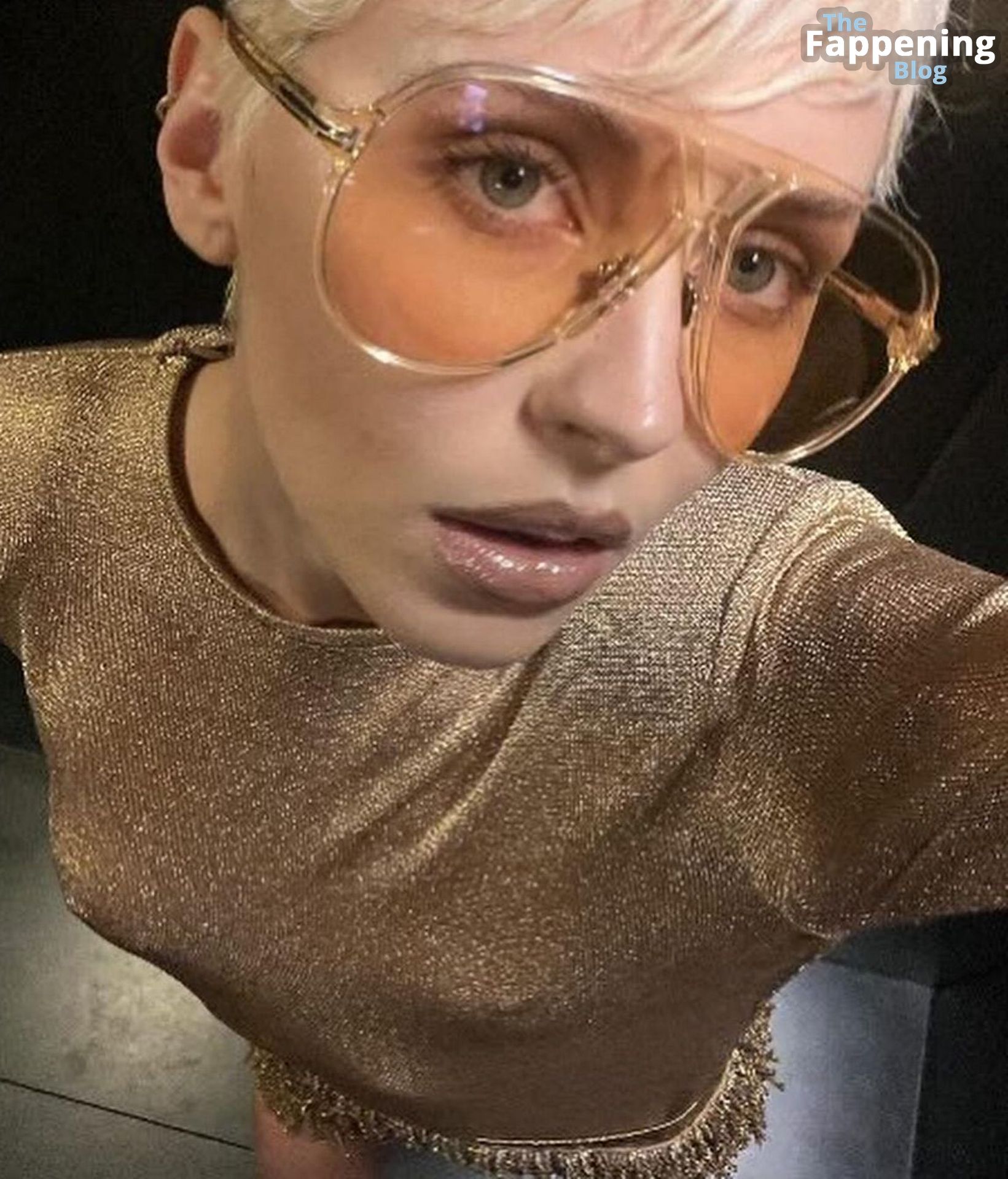 Iris Law Displays Her Nude Tits at the Tom Ford Fall/Winter 2024 Show (19 Photos)