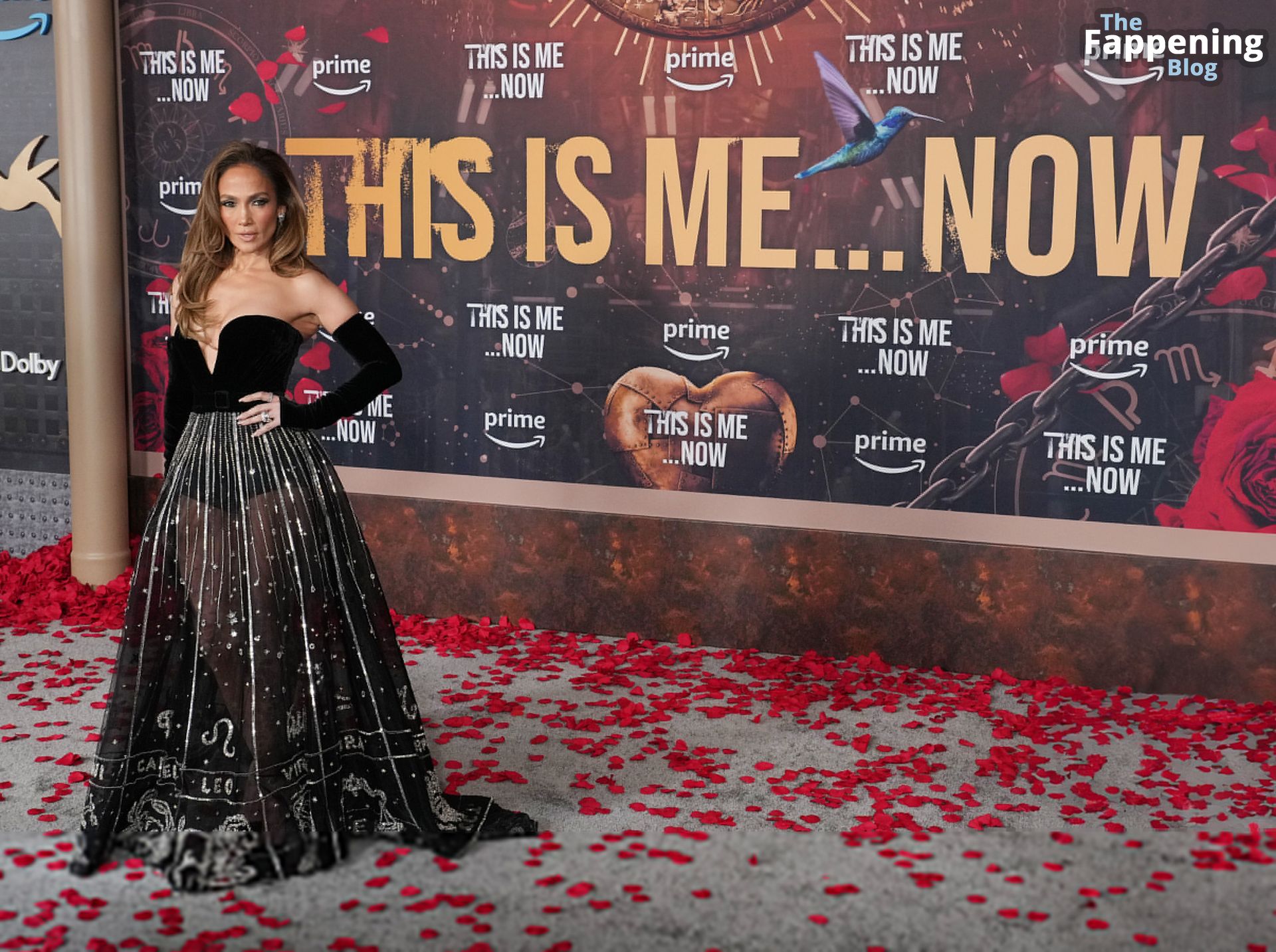 Jennifer Lopez Displays Nice Cleavage at the “This Is Me…Now: A Love Story” Premiere in LA (131 Photos)