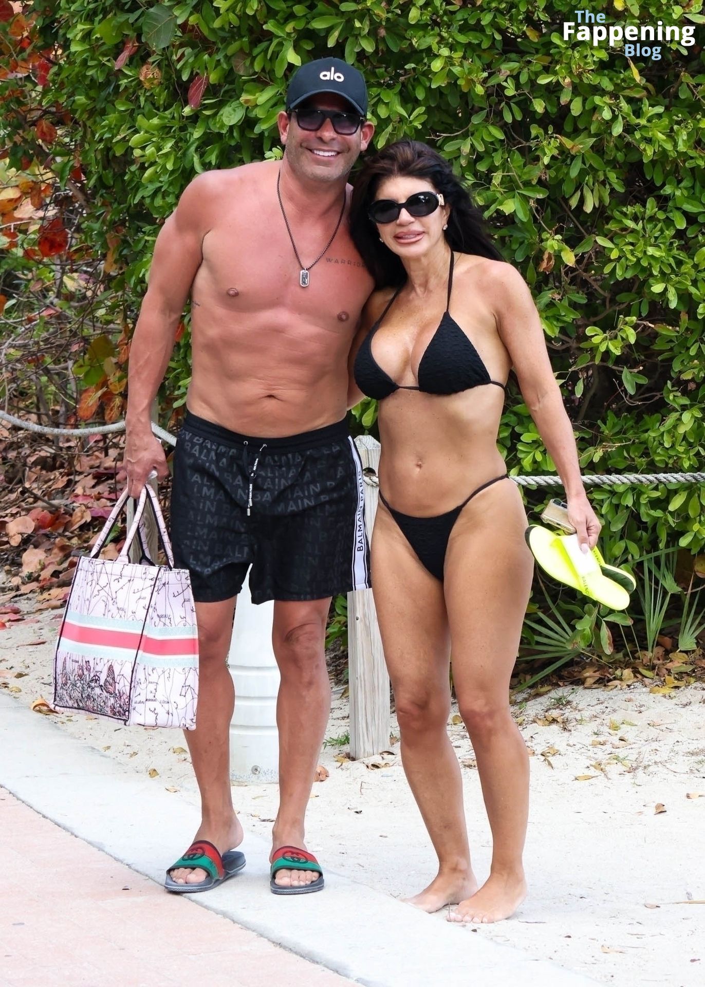 Teresa Giudice Packs on the PDA with Her Hubby Luis Ruelas During a Beach Day in Miami (61 Photos)