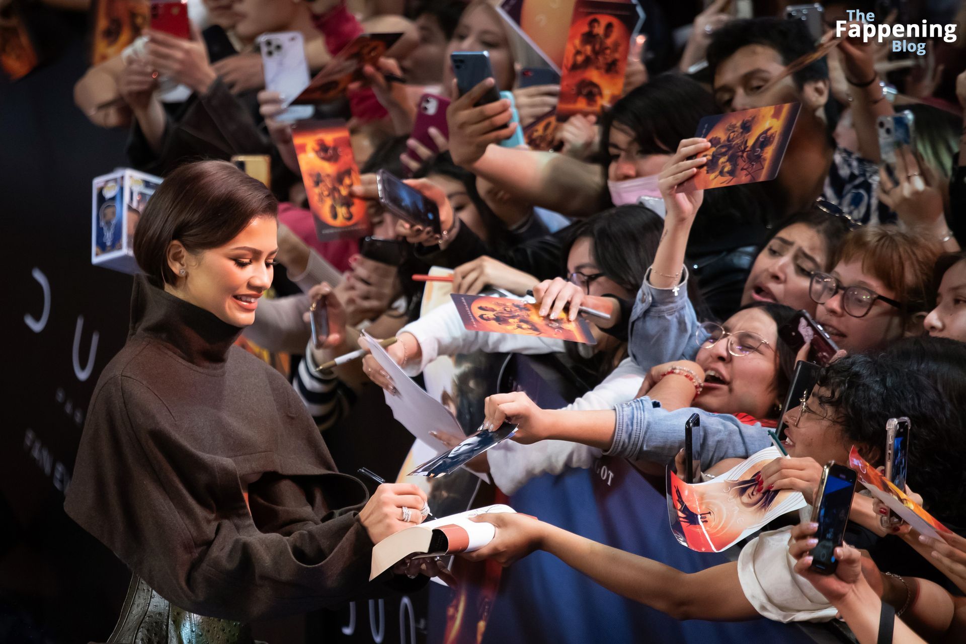 Zendaya Shows Off Her Underboob at the “Dune: Part Two” Event in Mexico City (76 Photos)