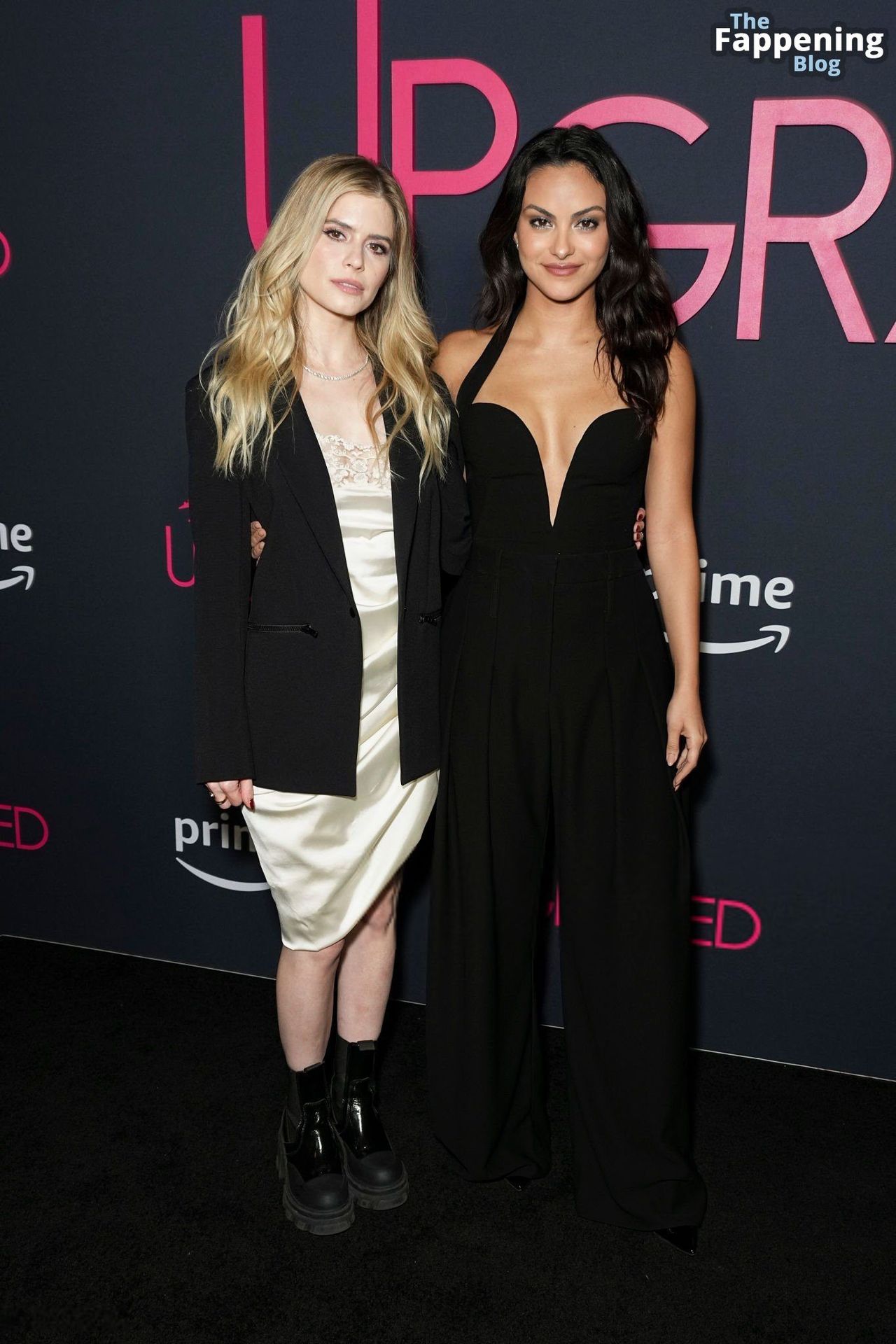 Camila Mendes Looks Hot in a Black Dress at the “Upgraded” Screening (37 Photos)