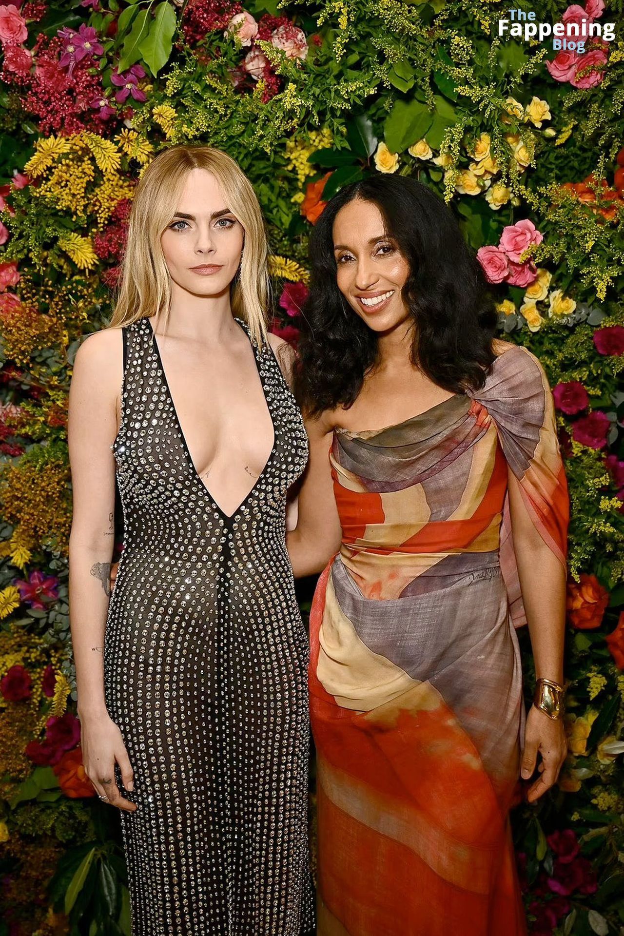 Cara Delevingne Displays Her Nude Tits at the Vogue And Tiffany Party (20 Photos)