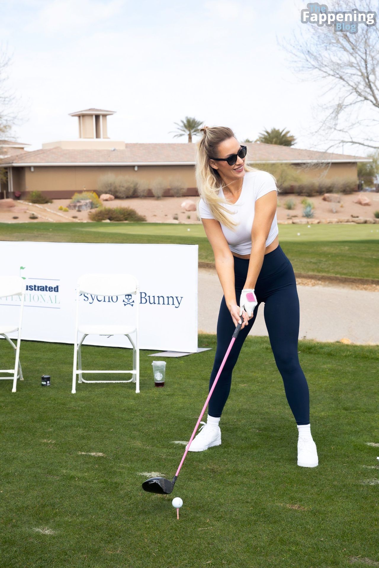 Paige Spiranac Shows Off Her Fit Figure at the Sports Illustrated Invitational in Las Vegas (22 Photos)