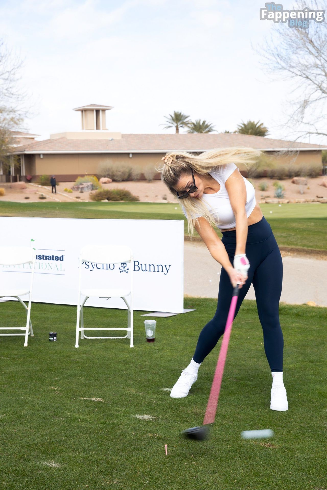 Paige Spiranac Shows Off Her Fit Figure at the Sports Illustrated Invitational in Las Vegas (22 Photos)
