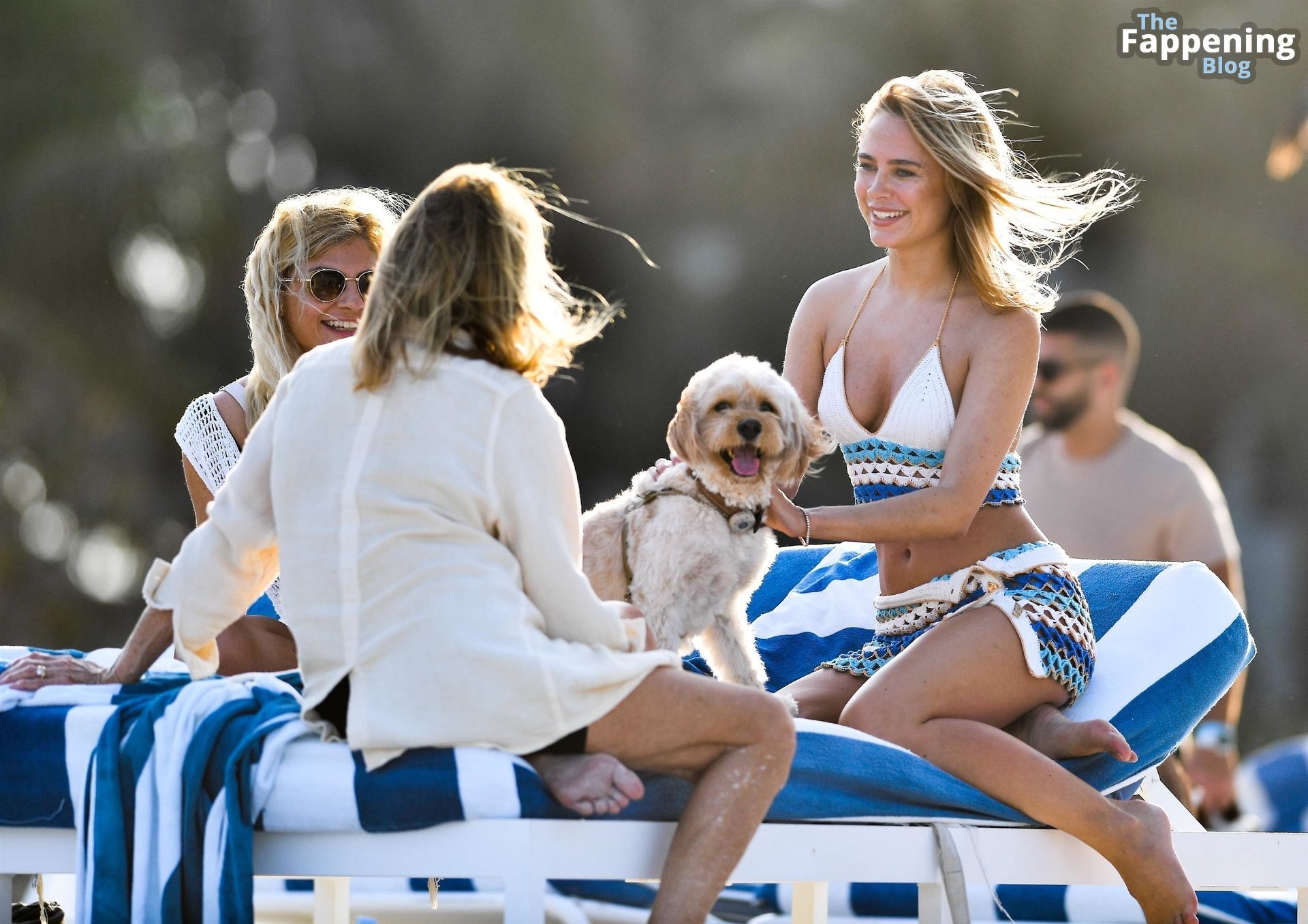 Kimberley Garner Turns Heads While Enjoying a Family Beach Day in Miami (54 Photos)