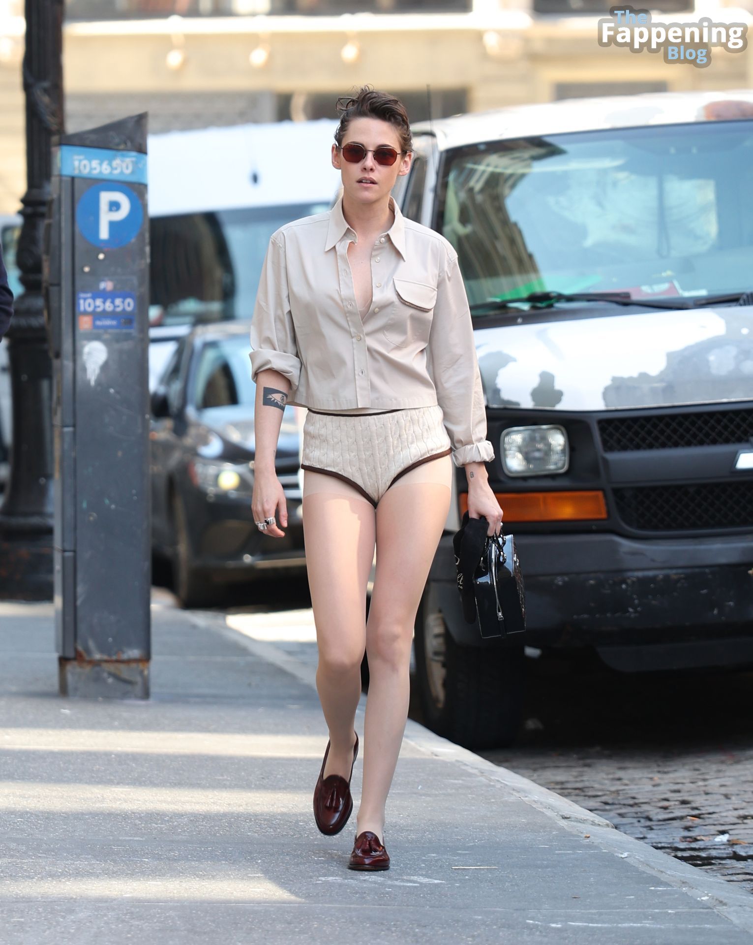 Leggy Kristen Stewart is Pictured Stepping Out in New York City (195 Photos)