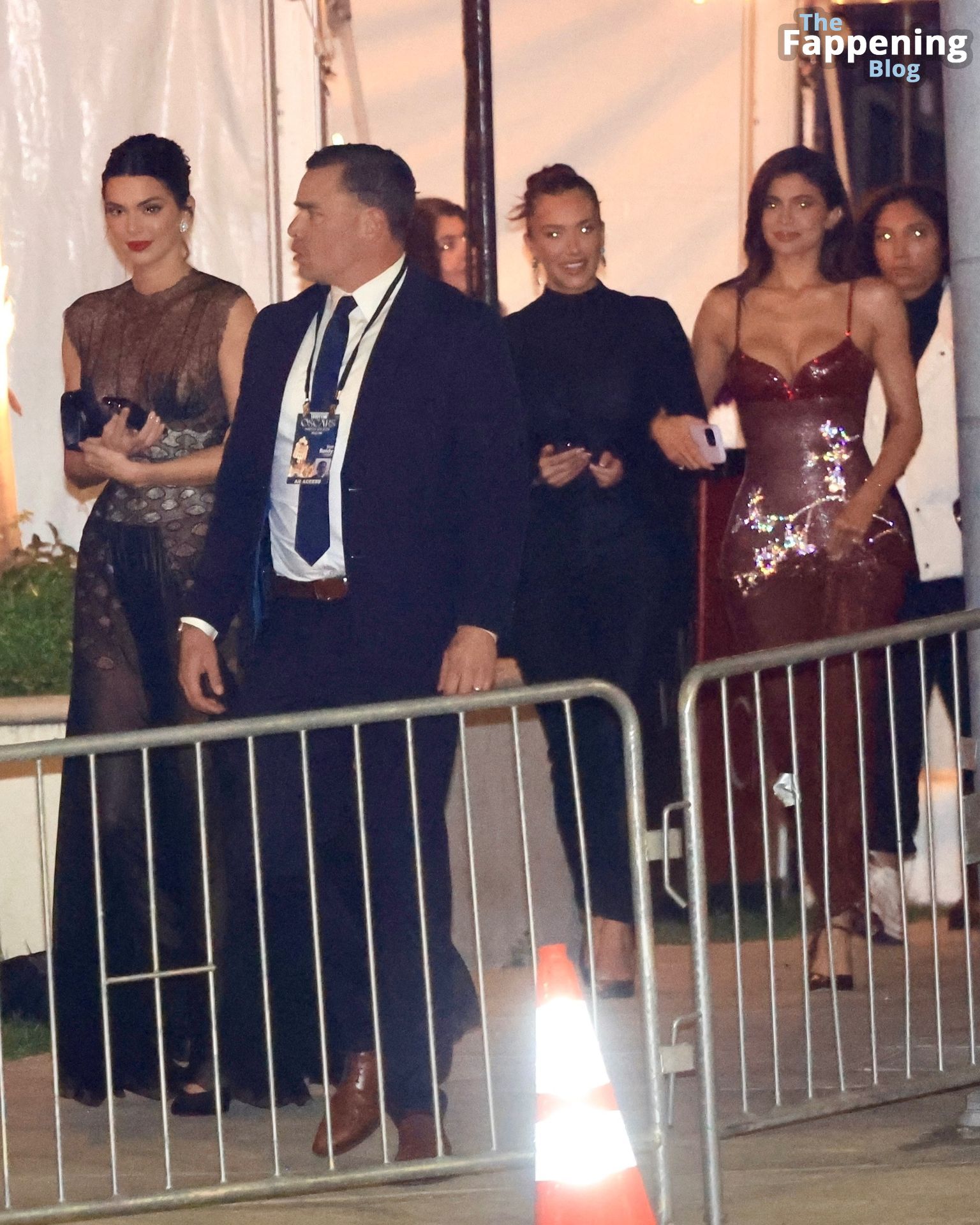 Kylie Jenner Shows Off Nice Cleavage at the 2024 Vanity Fair Oscar Party (80 Photos)