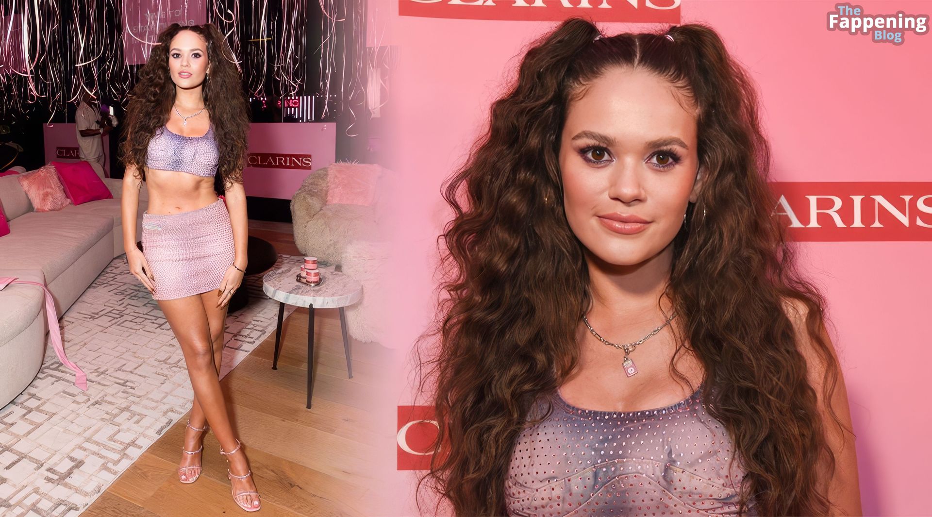 Madison Pettis Displays Her Sexy Legs at the CLARINS’ Event in LA (18 Photos)