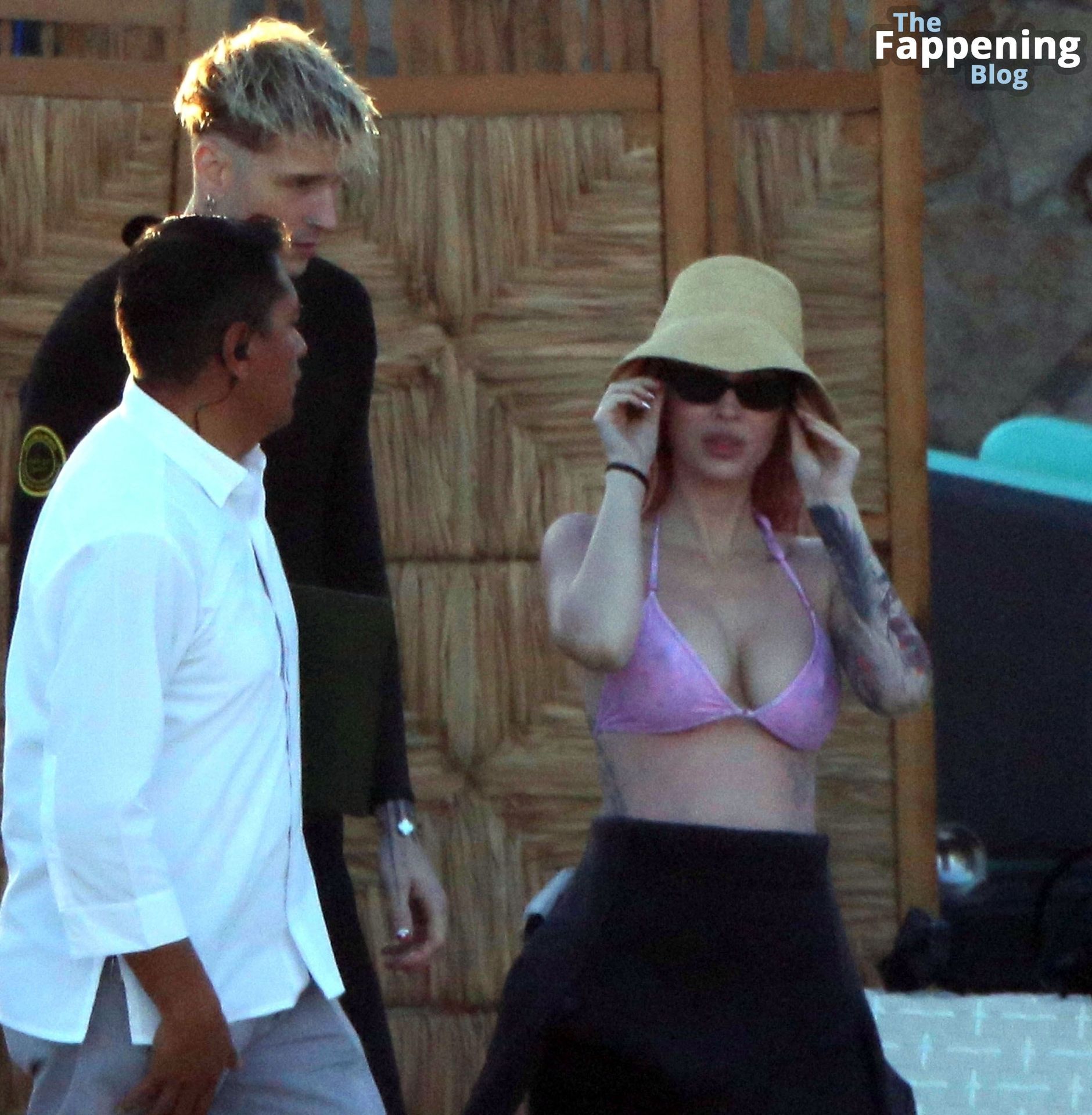 Megan Fox Shows Off Her Sexy Tits in a Pink Bikini in Mexico (87 Photos)