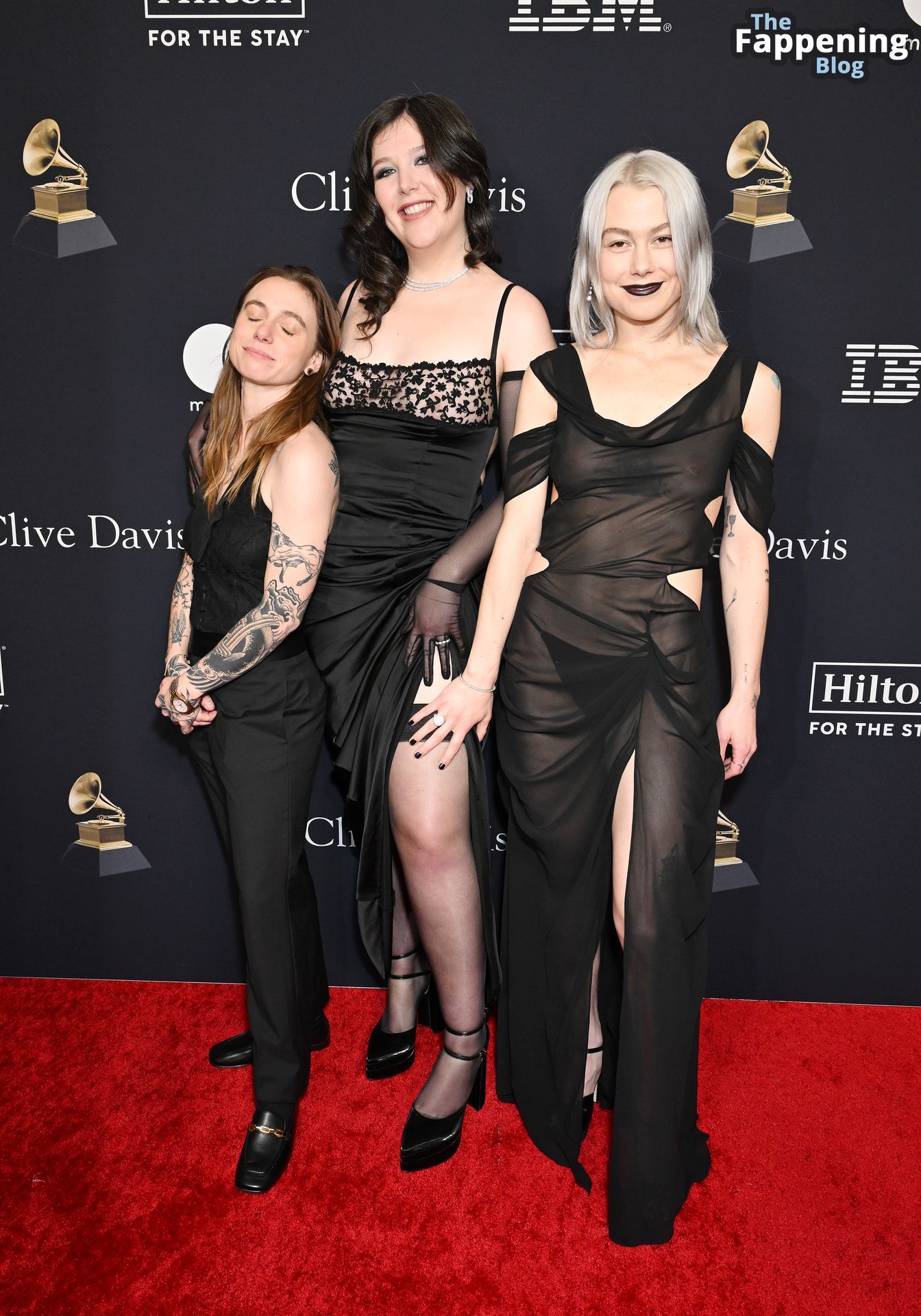 Phoebe Bridgers Flashes Her Nude Tits at the Pre-GRAMMY Gala (5 Photos)