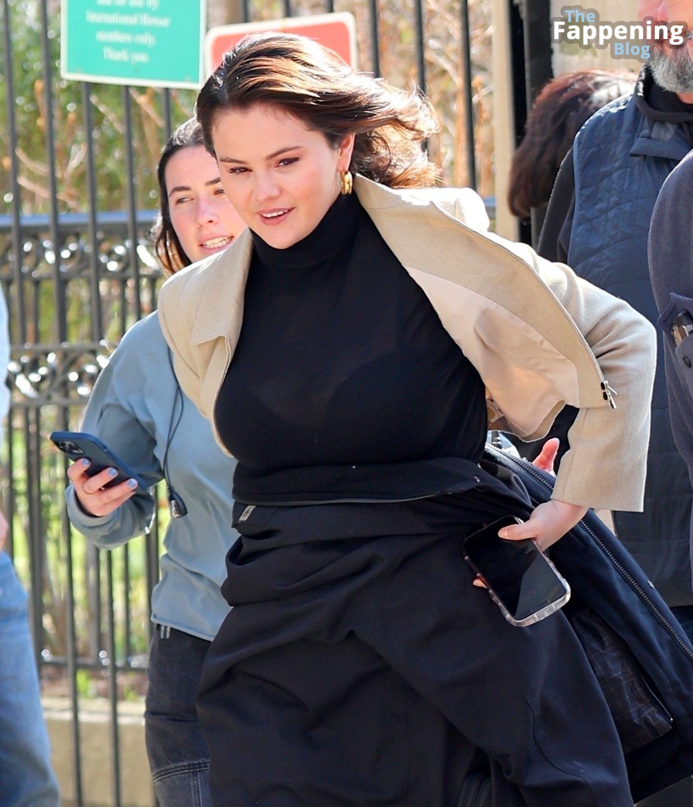 Selena Gomez Displays Her Sexy Boobs on on the Set of “Only Murders in the Building” in NYC (14 Photos)