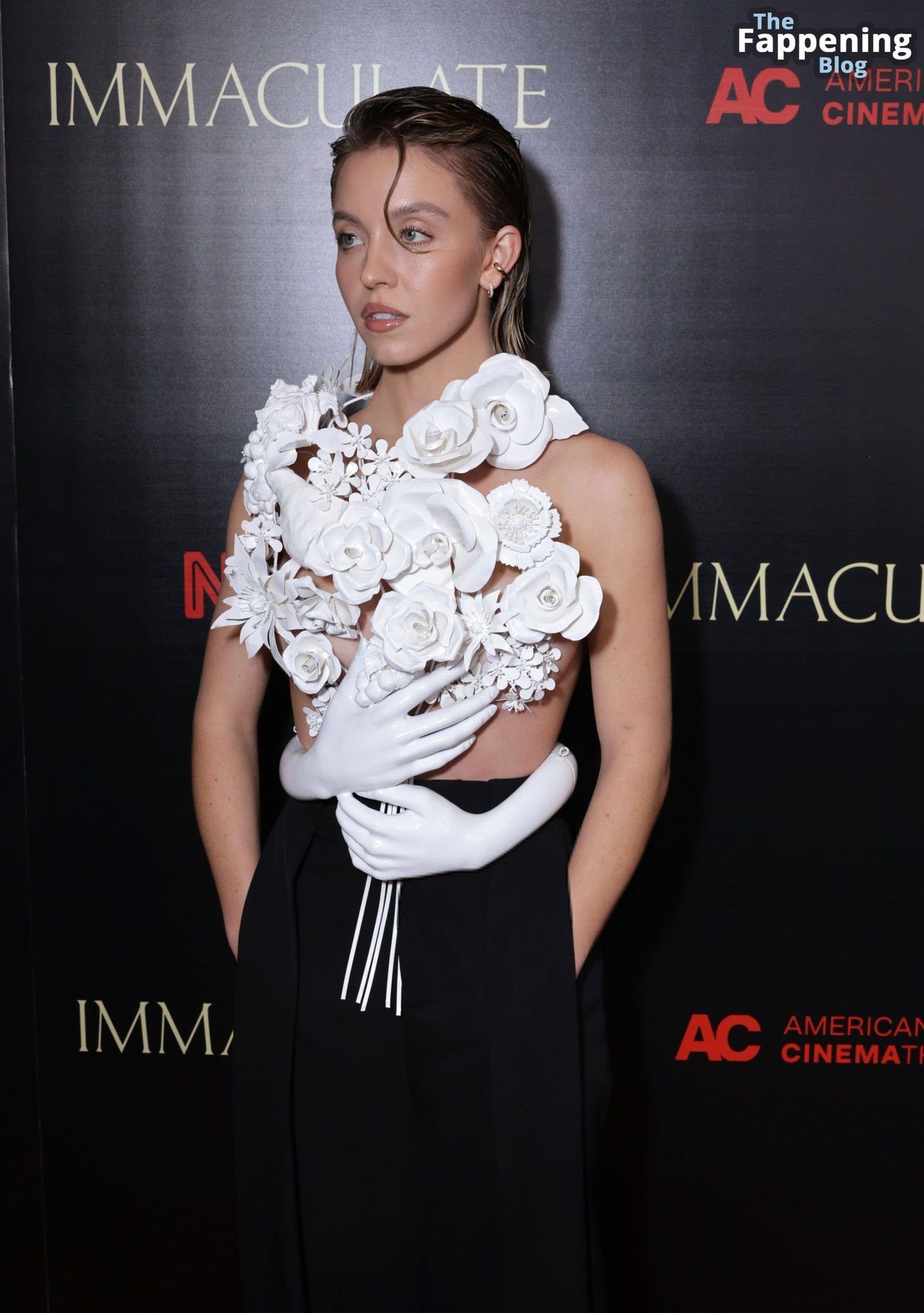 Sydney Sweeney Goes Braless at the “Immaculate” Premiere in LA (32 Photos)