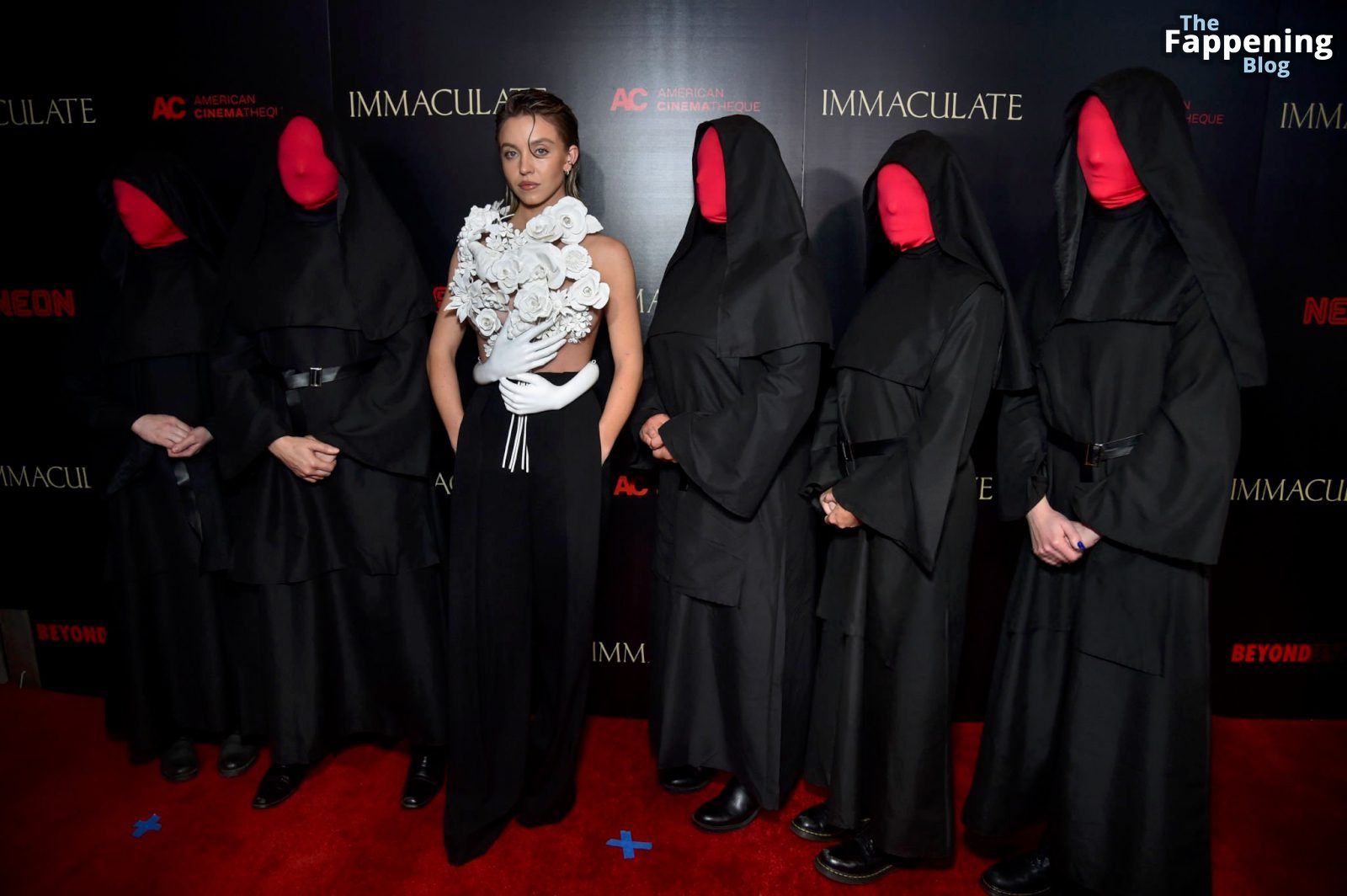Sydney Sweeney Goes Braless at the “Immaculate” Premiere in LA (32 Photos)