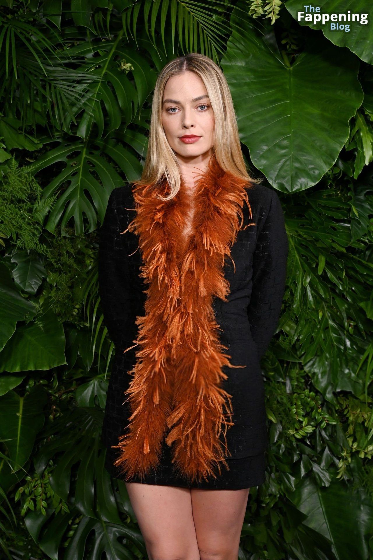 Margot Robbie Shows Her Sexy Legs &amp; Panties at the Chanel’s Pre-Oscar Event in LA (16 Photos)