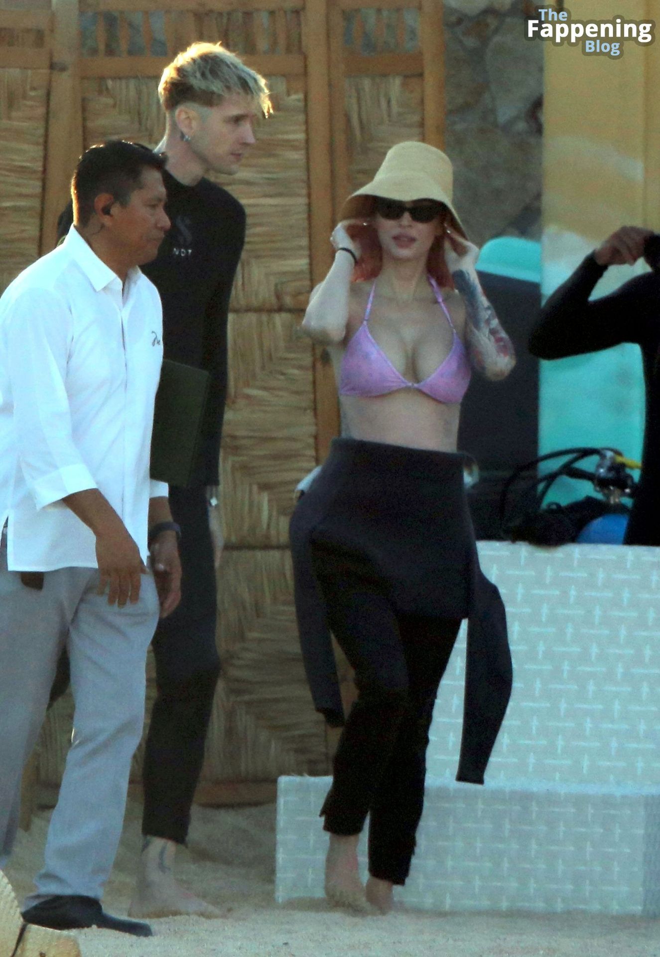 Megan Fox Shows Off Her Sexy Tits in a Pink Bikini in Mexico (87 Photos)