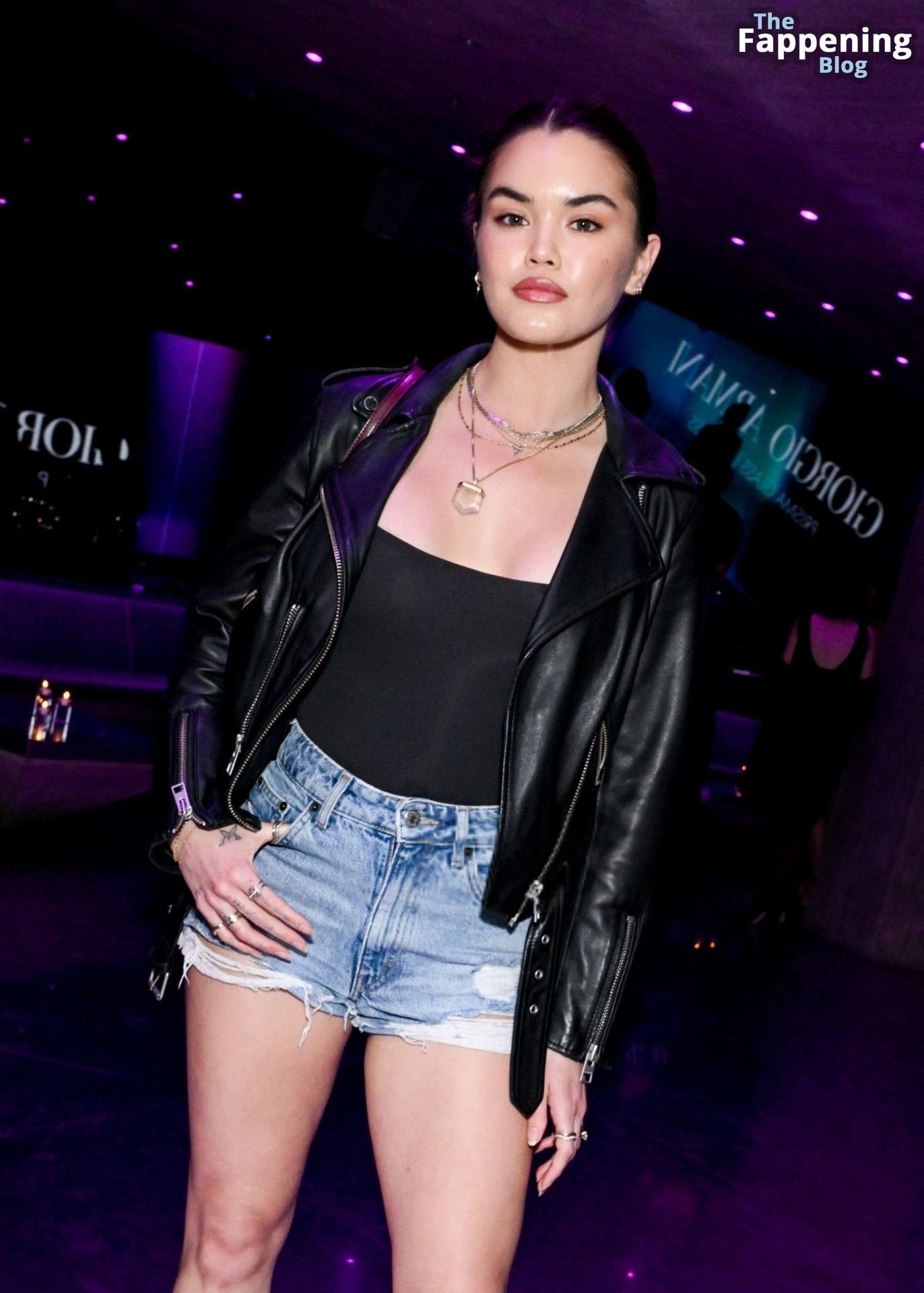 Paris Berelc Flaunts Her Sexy Legs at the Event in Beverly Hills (9 Photos)