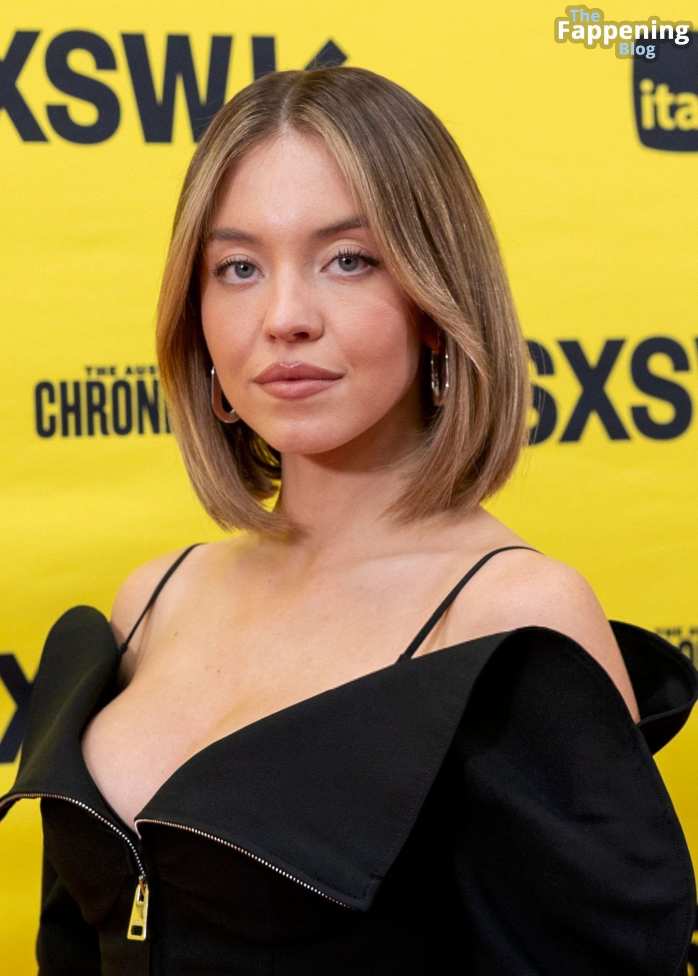 Sydney Sweeney Shows Off Her Sexy Big Boobs at SXSW (23 Photos)