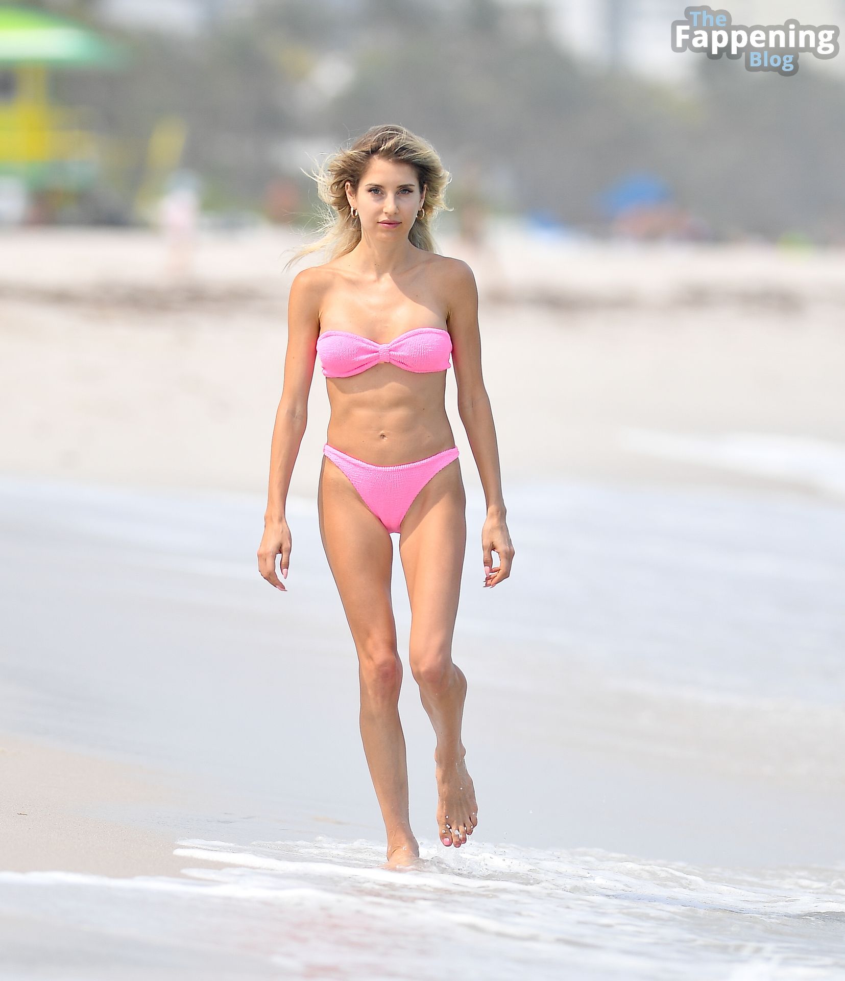 Cathy Hummels Flaunts Her Pink Bikini Beauty on Miami Beach (45 Photos)