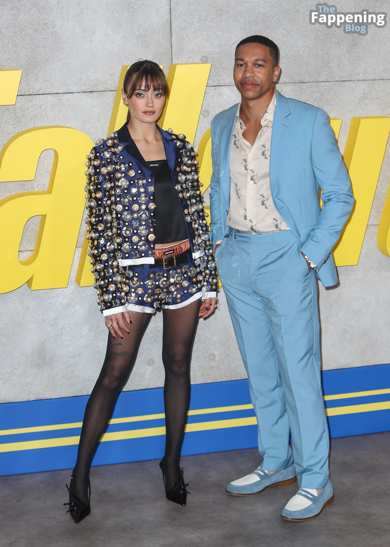 Leggy Ella Purnell Stuns at the “Fallout” Premiere in London (73 Photos)