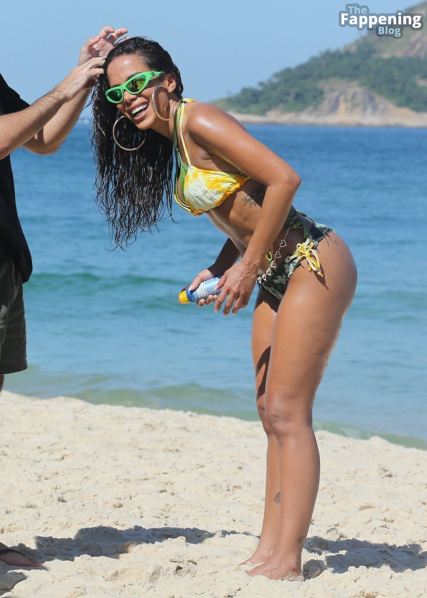 Anitta on Beach Bikini 1