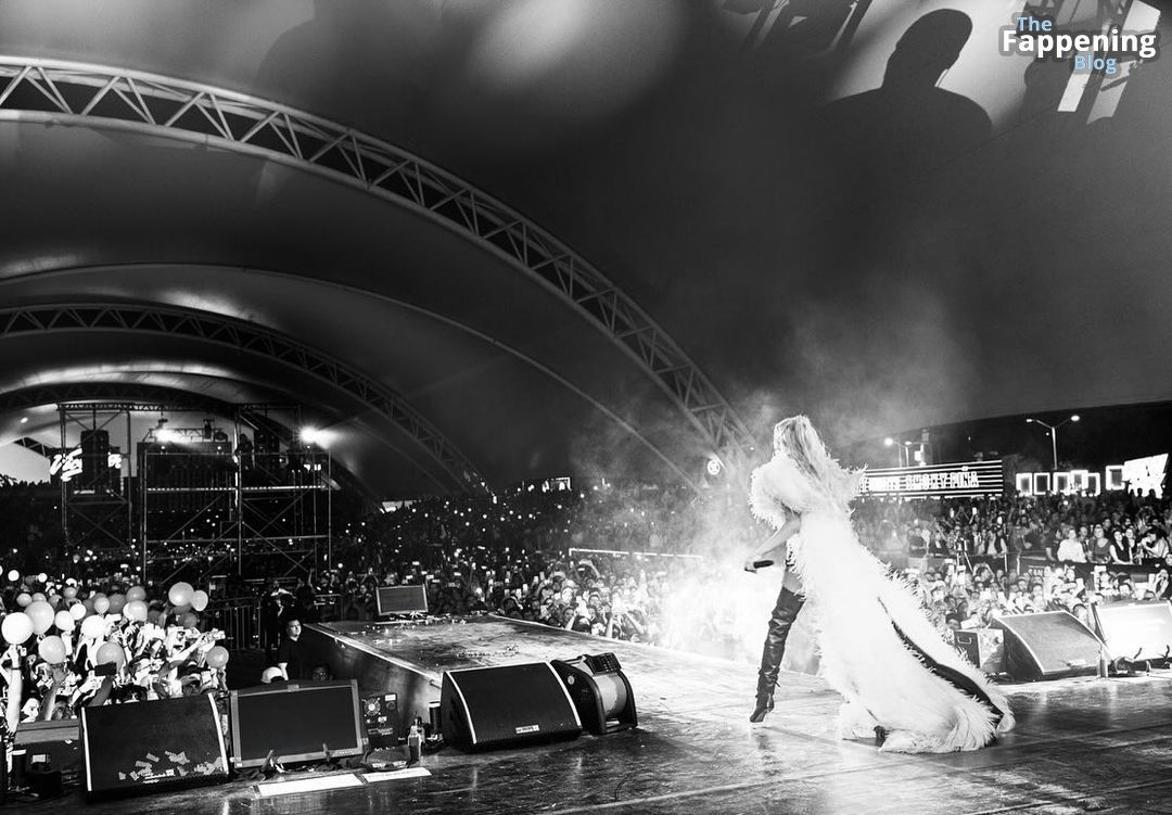Christina Aguilera Performs in Mexico (9 Photos)