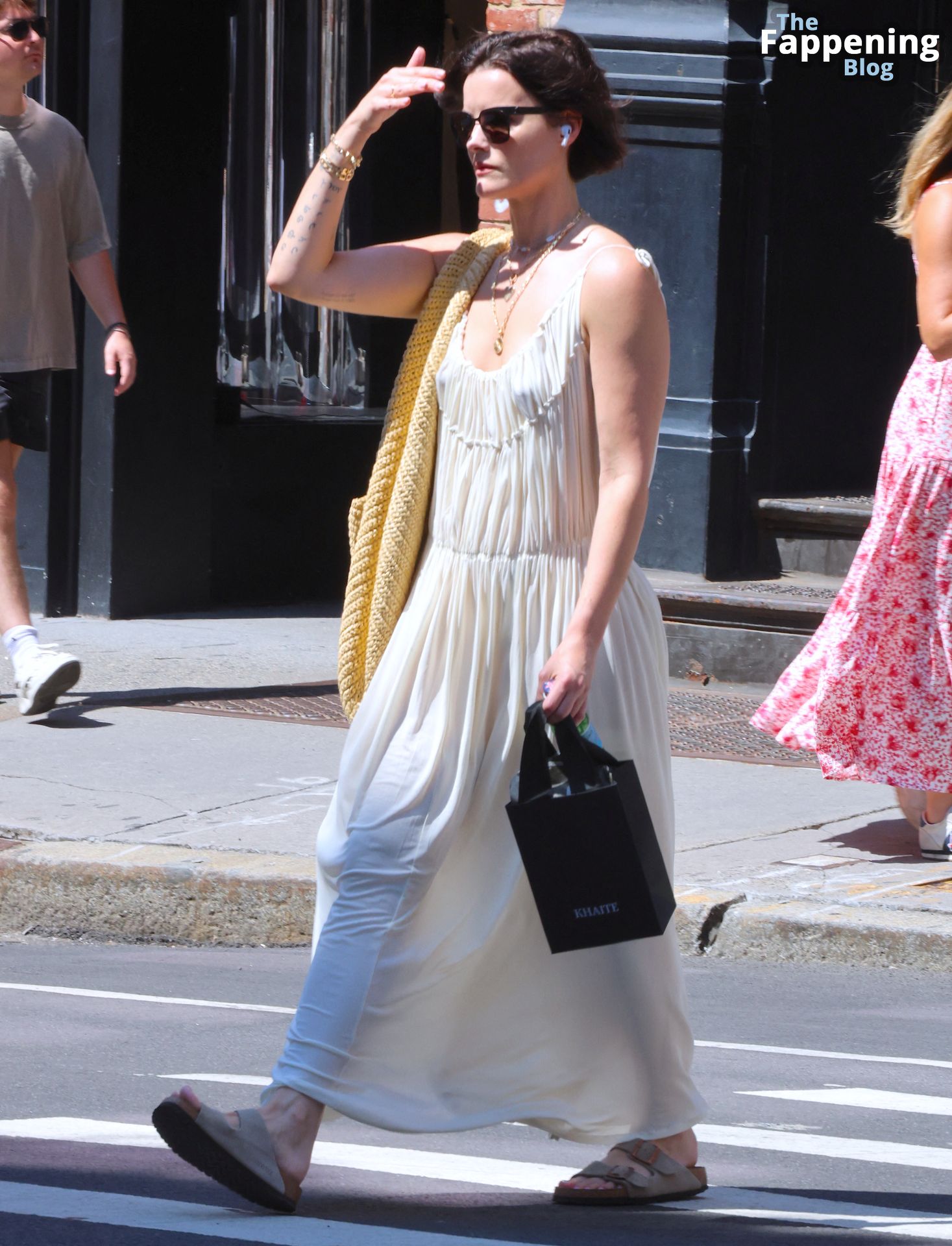 Jaimie Alexander Goes Braless in NYC (16 Photos)