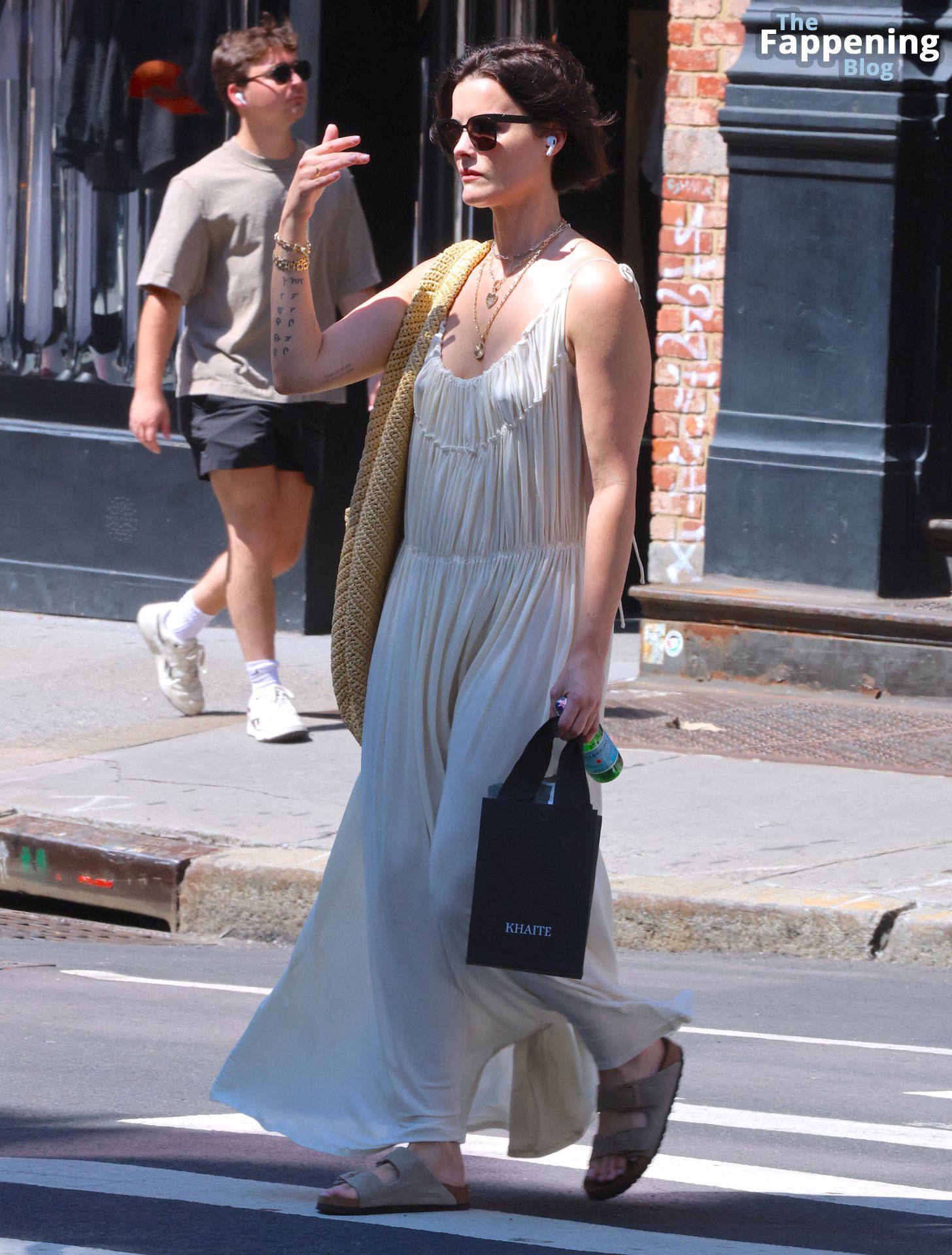 Jaimie Alexander Goes Braless in NYC (16 Photos)