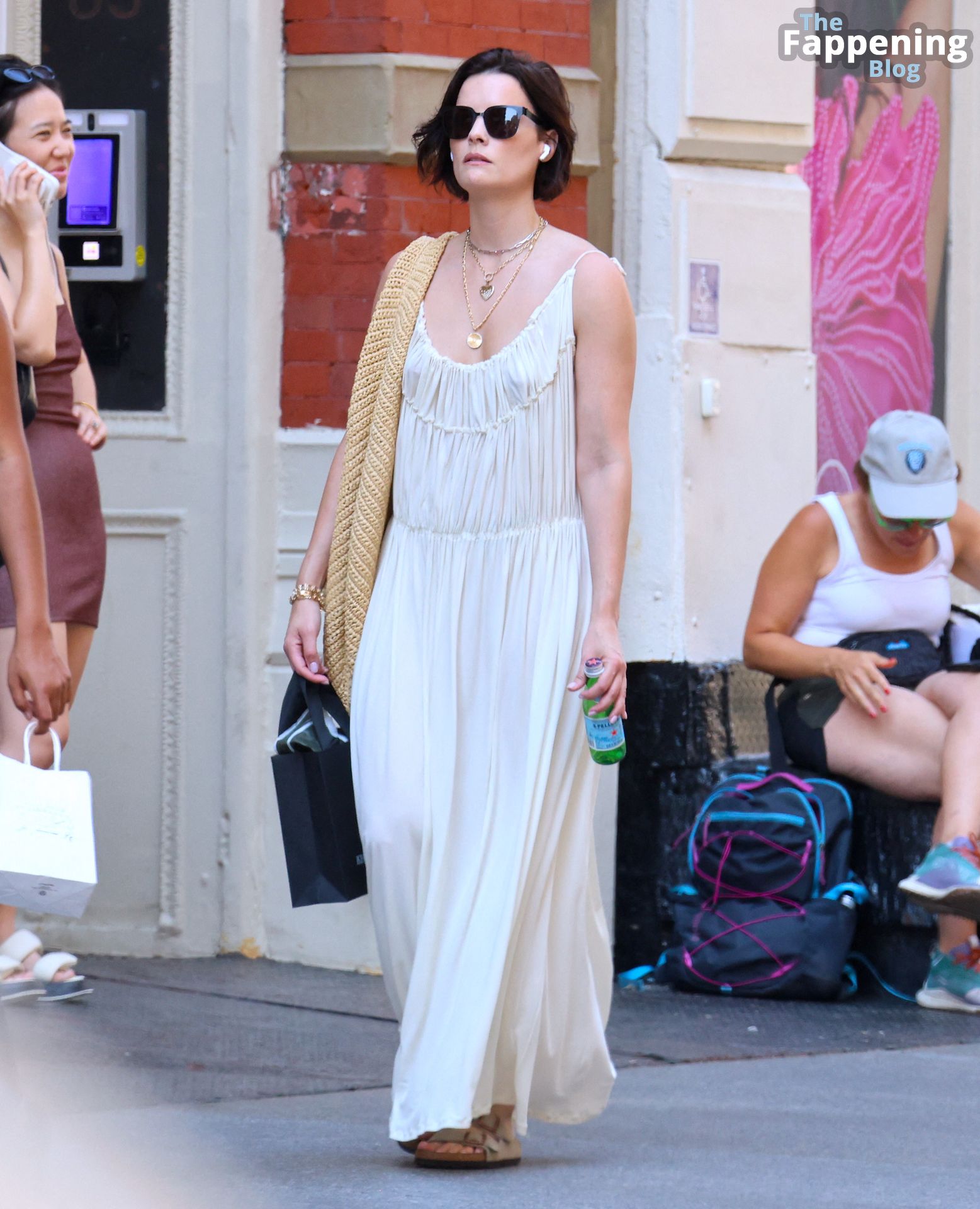 Jaimie Alexander Goes Braless in NYC (16 Photos)