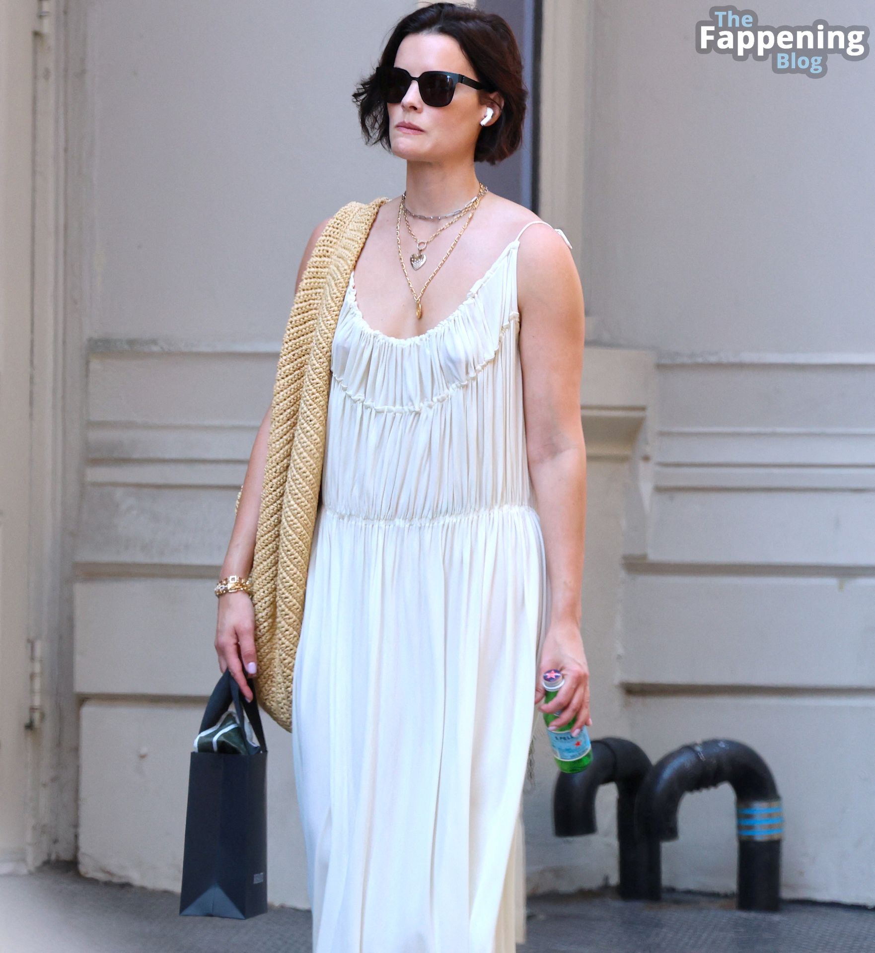 Jaimie Alexander Goes Braless in NYC (16 Photos)