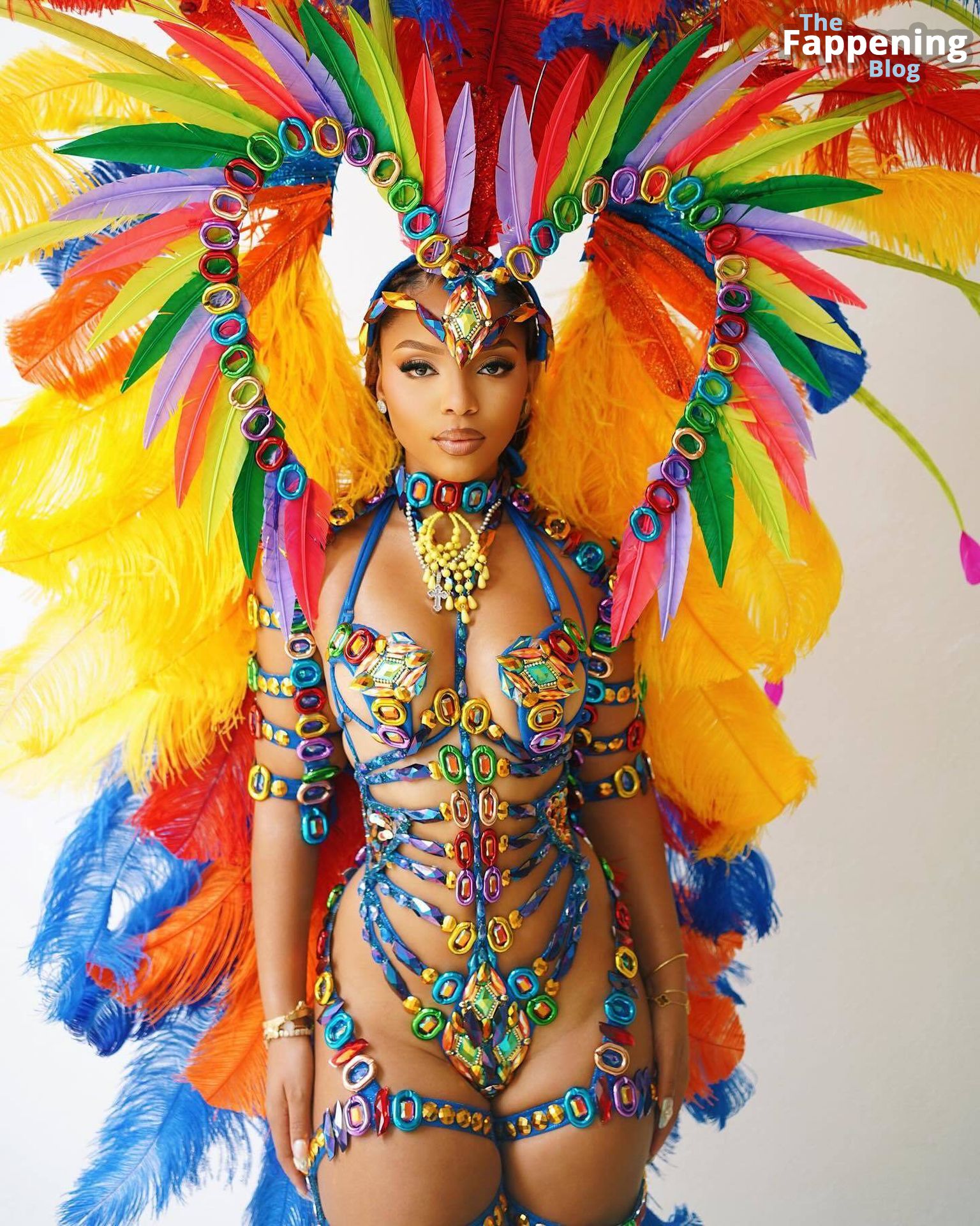 Chloe Bailey Looks Stunning in a Sexy Carnival Outfit in St. Lucia (9 Photos)