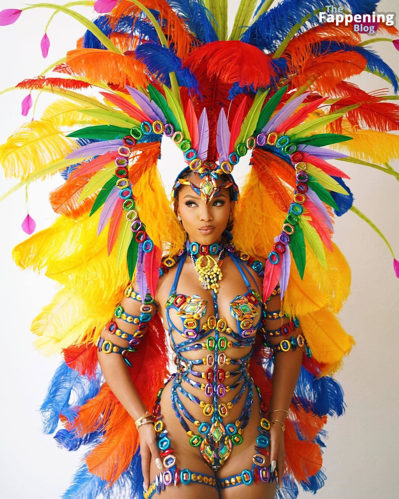 Chloe Bailey Looks Stunning in a Sexy Carnival Outfit in St. Lucia (9 Photos)