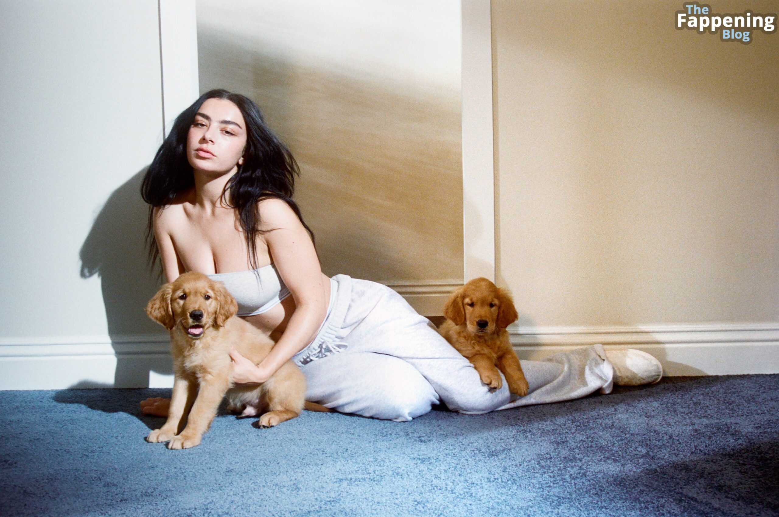 Charli XCX Poses for SKIMS (36 Photos + Video)