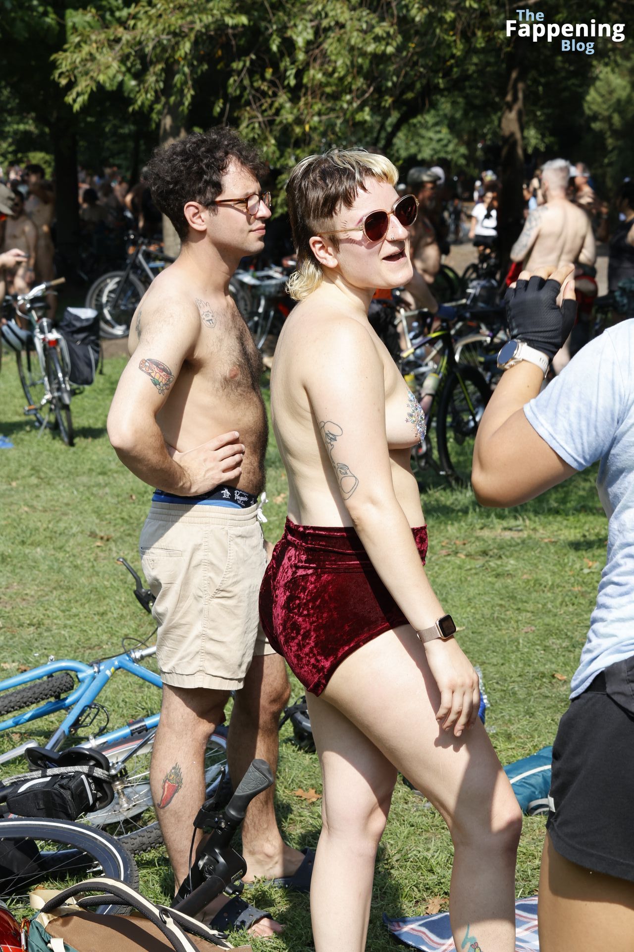 Philadelphia Naked By Race Event Near Kelly Drive (80 Photos)