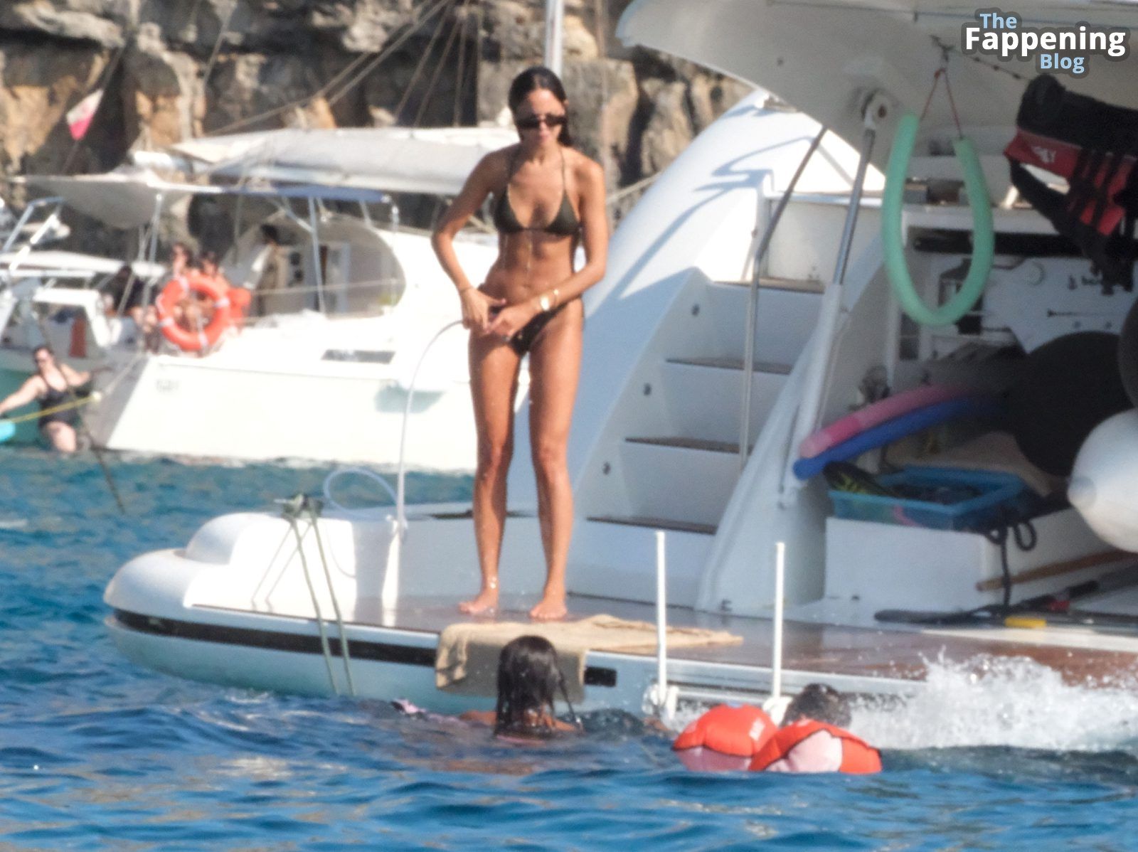 Eiza González Shows Off Her Sexy Bikini Body on a Luxurious Yacht in Ibiza (24 Photos)