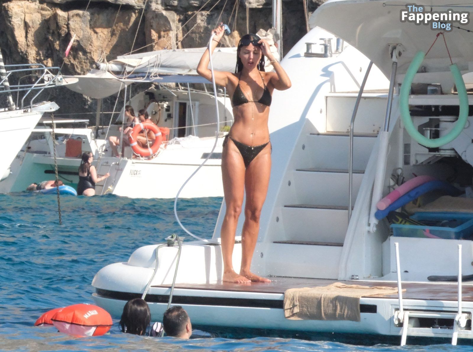 Eiza González Shows Off Her Sexy Bikini Body on a Luxurious Yacht in Ibiza (24 Photos)