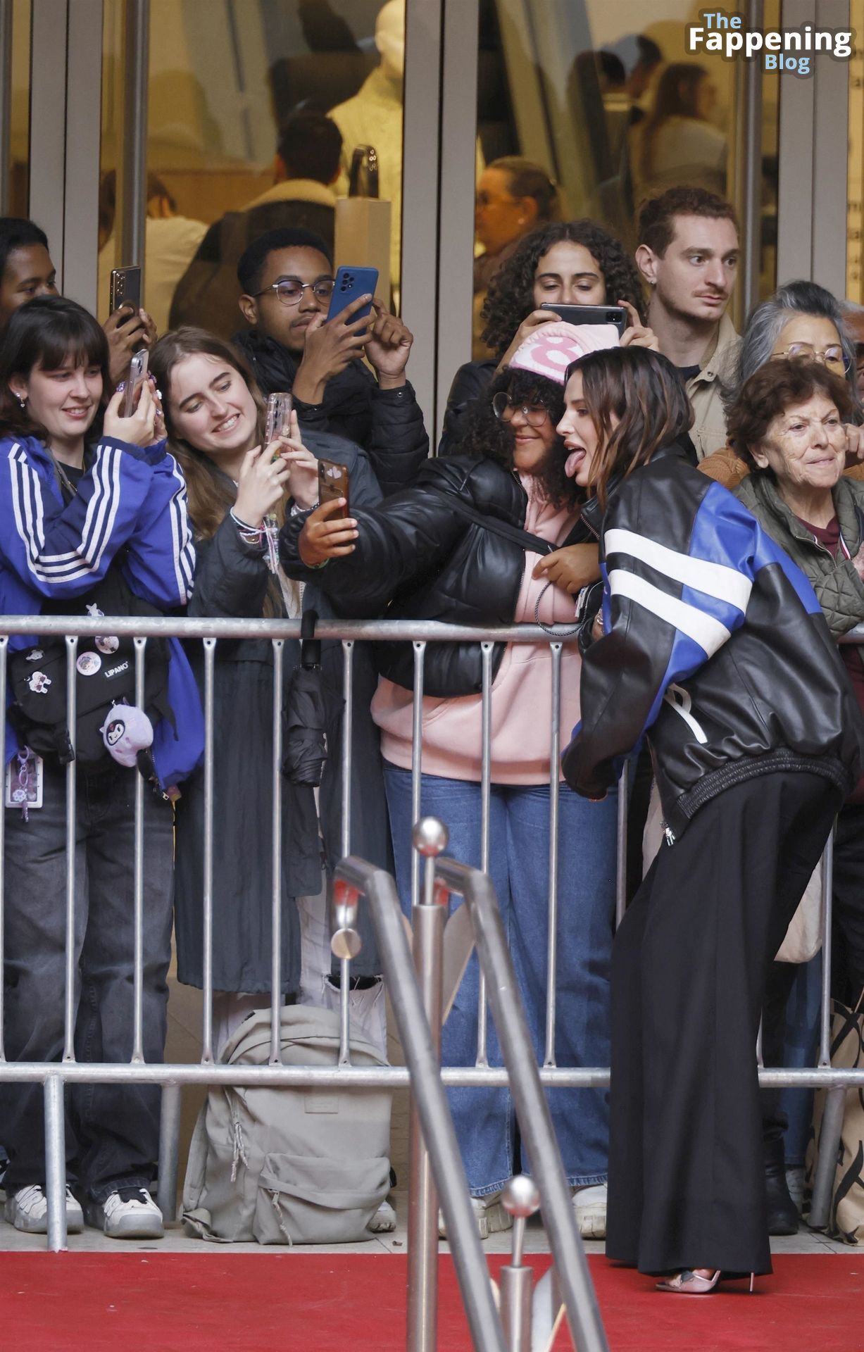 Bella Thorne Goes Braless in a Leather Jacket at the Vetements Show in Paris (28 Photos)